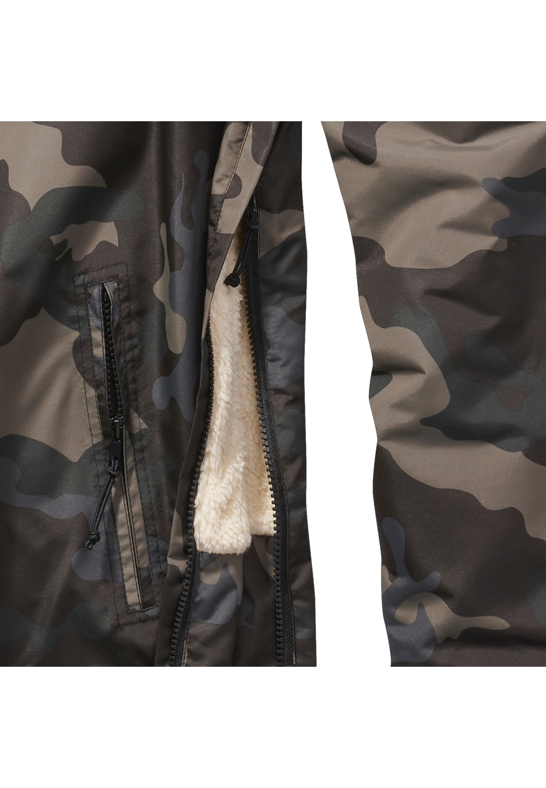 Thumbnail - Brandit Allwetterjacke "Brandit Herren Windbreaker Sherpa" 1 Stk. tlg. mit Kapuze