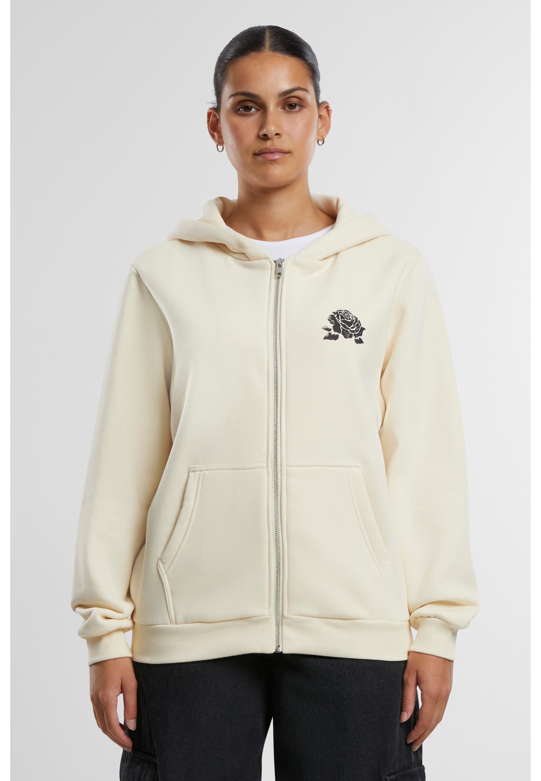 Miss Tee Sweatjacke »Miss Tee Romantic Dreamers Ladies Fluffy Zip Hoody«
