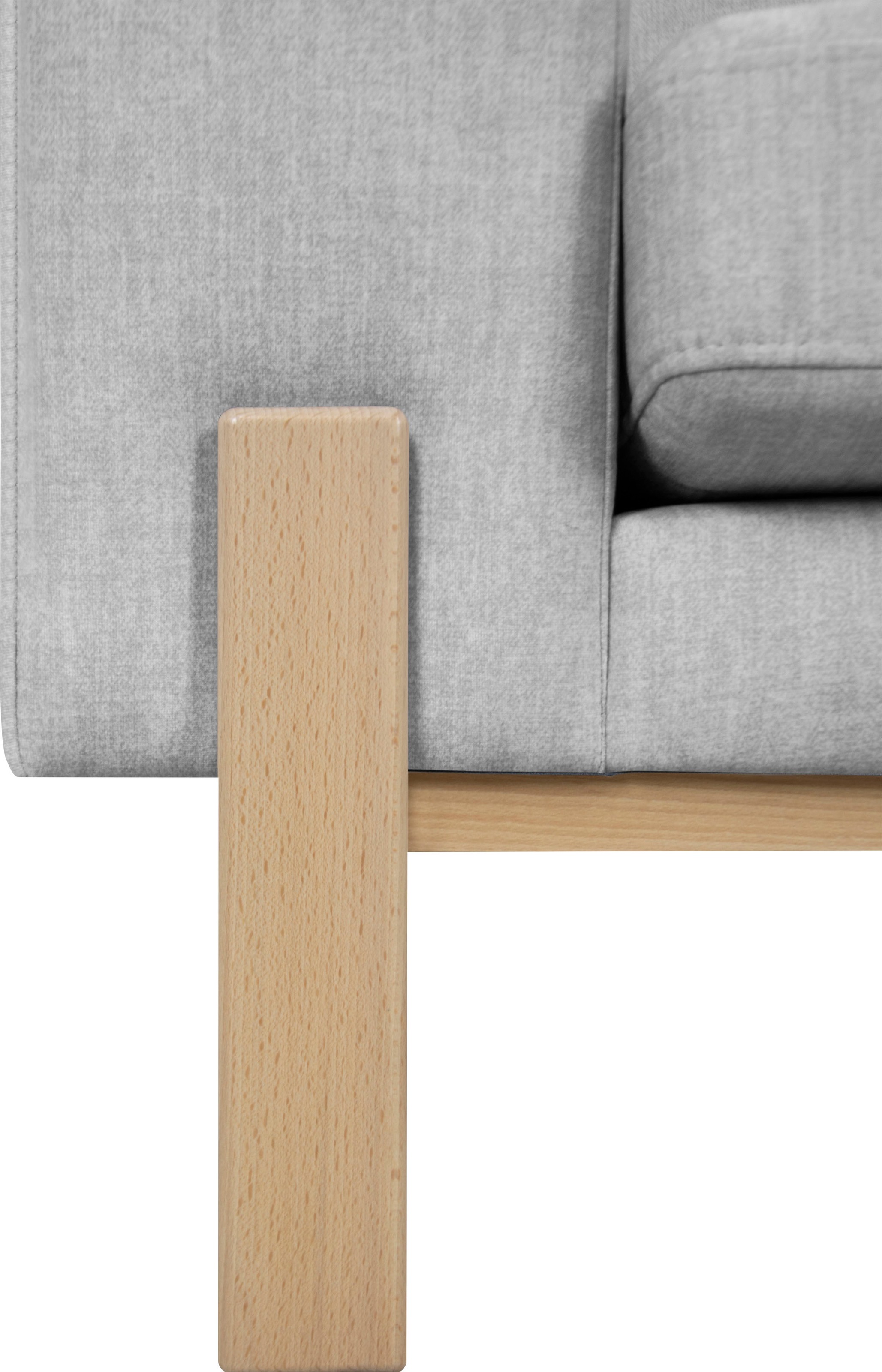 OTTO products 3-Sitzer »Hanne«, Verschiedene Bezugsqualitäten: Baumwolle, recyceltes Polyester