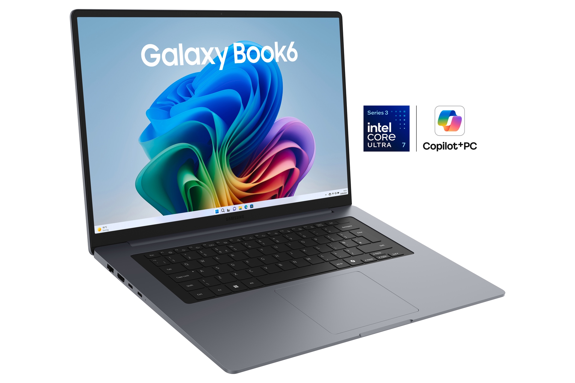 Samsung Notebook »Book6 16'' Ultra 7 1 TB + 16 GB« 40,6 cm / 16 ″ Intel Core Ultra 7 1.000 GB SSD