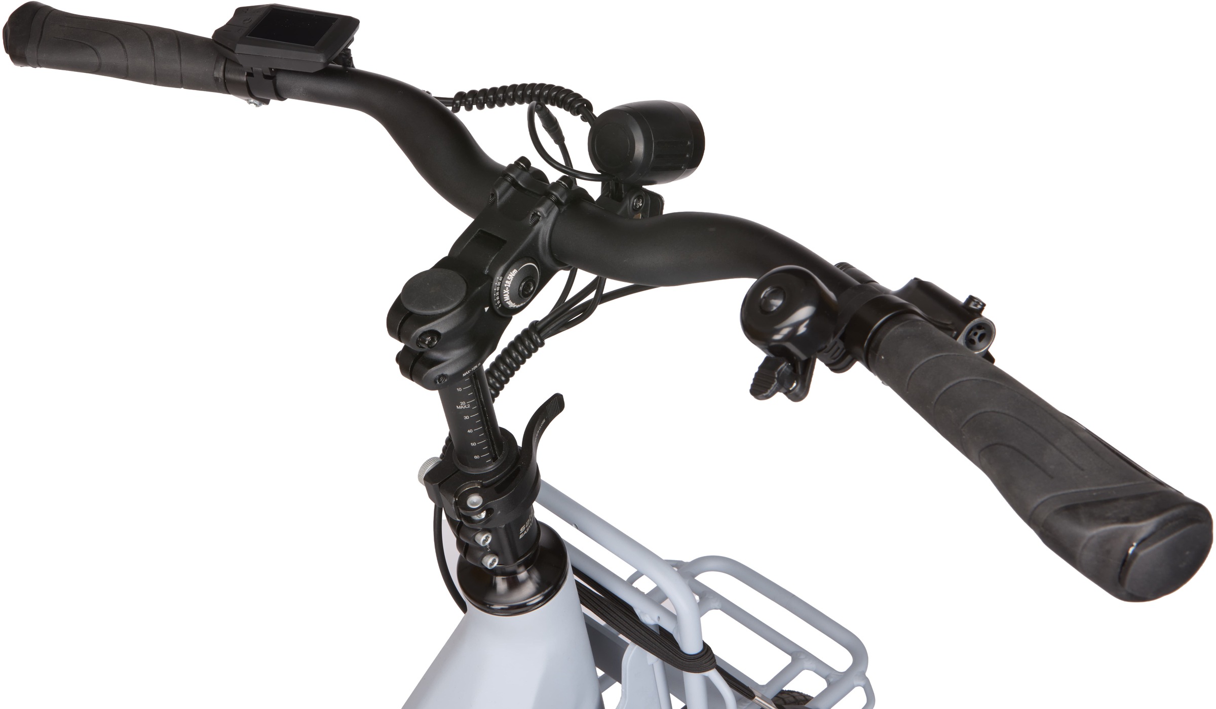 Vaun »VAUN Compact New Gen-Cityrad« Heckmotor 250 W (mit integr. Akku), Elektrofahrrad für Alltag und Einkauf
