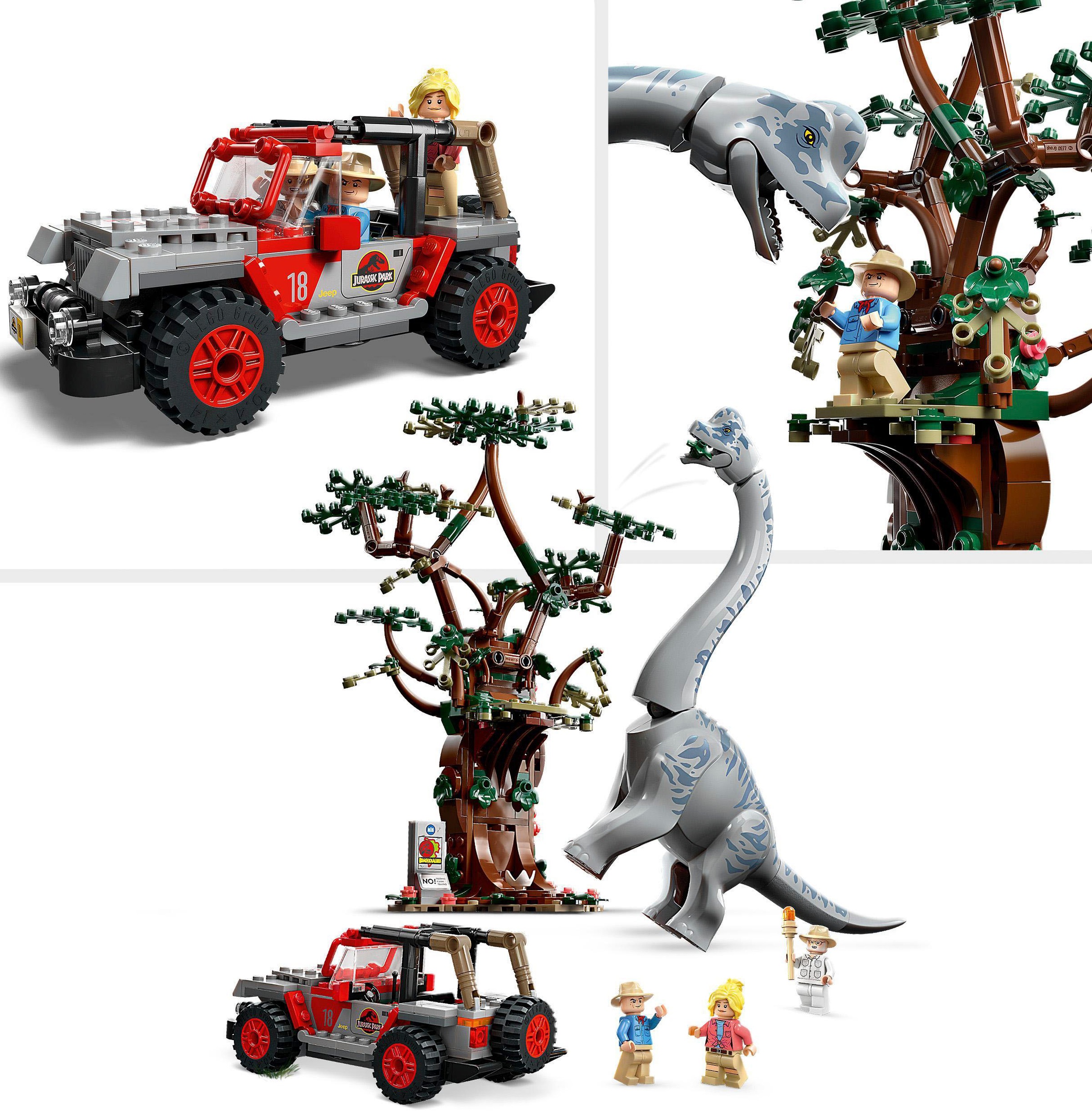 LEGO® Konstruktionsspielsteine »Entdeckung des Brachiosaurus (76960), LEGO® Jurassic Park«, (512 St.), Made in Europe