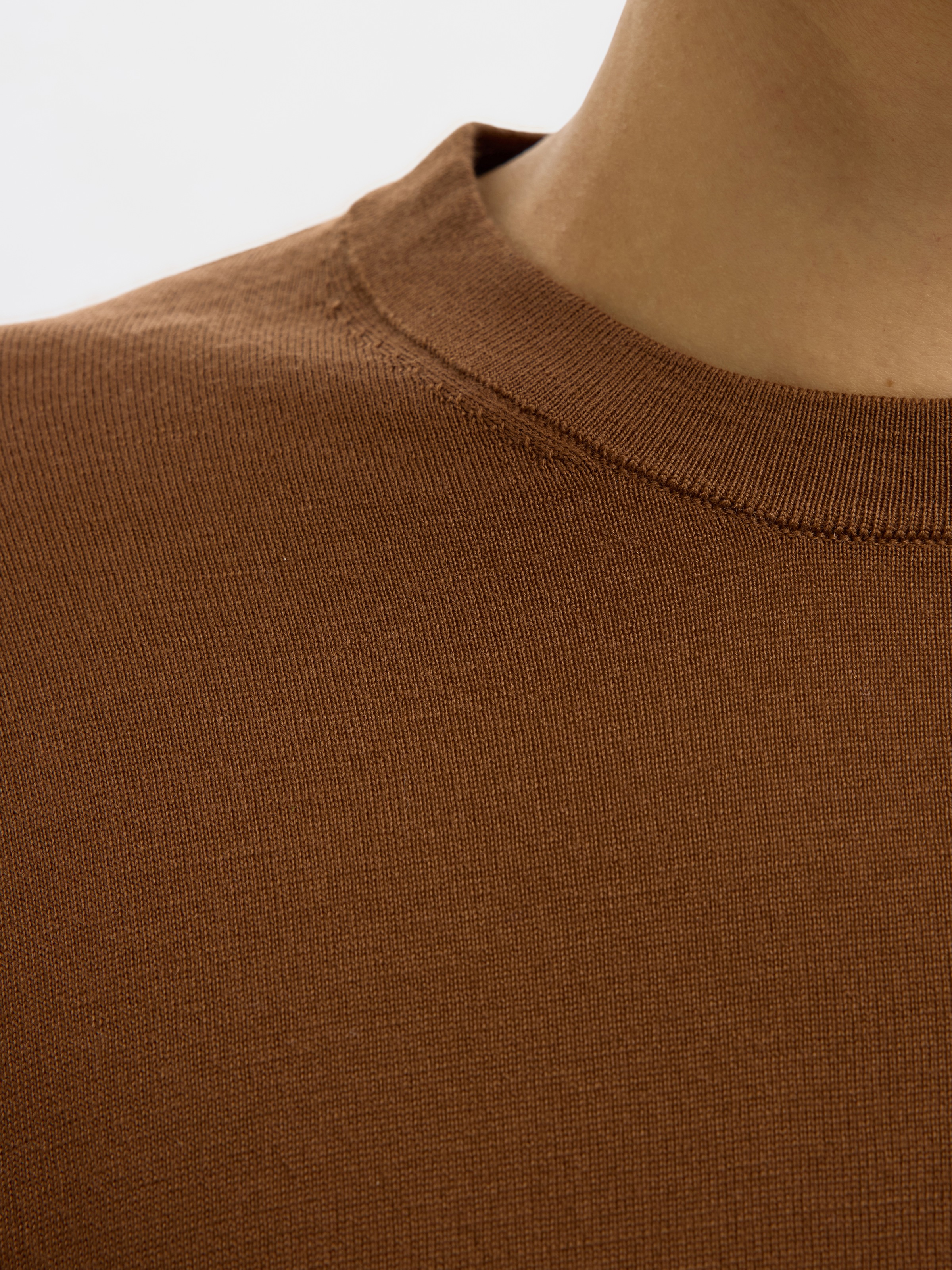 SELECTED Strickpullover "SLHTRAY LS KNIT MERINO CREW NECK NOOS" Wolle, regu günstig online kaufen