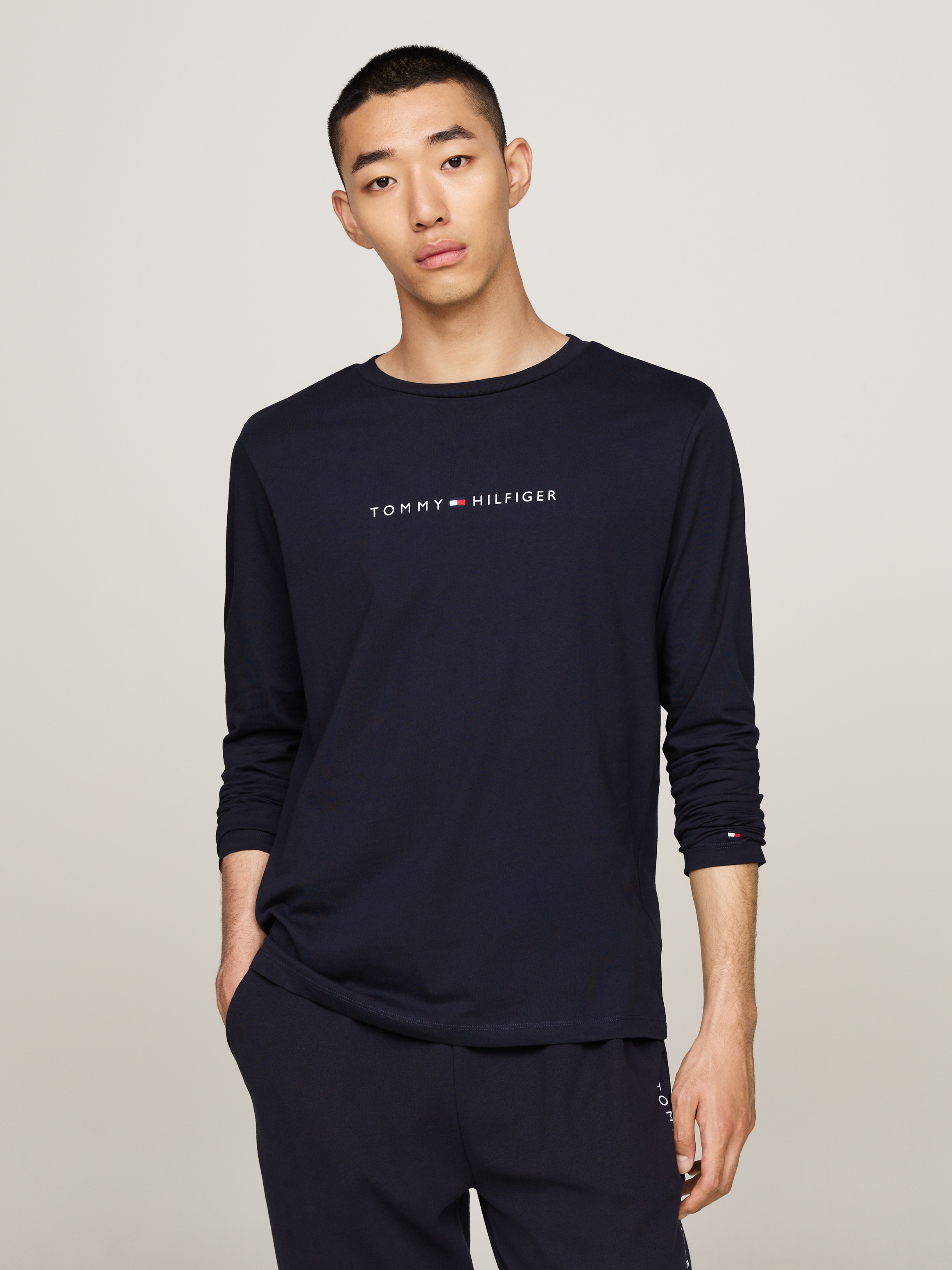 Tommy Hilfiger Underwear Langarmshirt »LS TEE«, mit Logo-Schriftzug