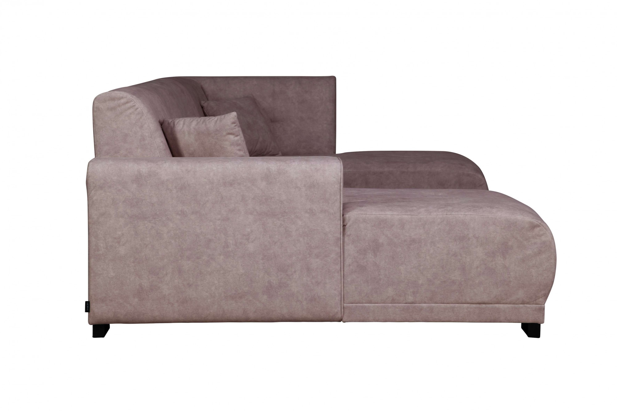 Home affaire Wohnlandschaft »Langeland U-Form«, incl. 2 Zierkissen, Recamiere wahlweise links oder rechts