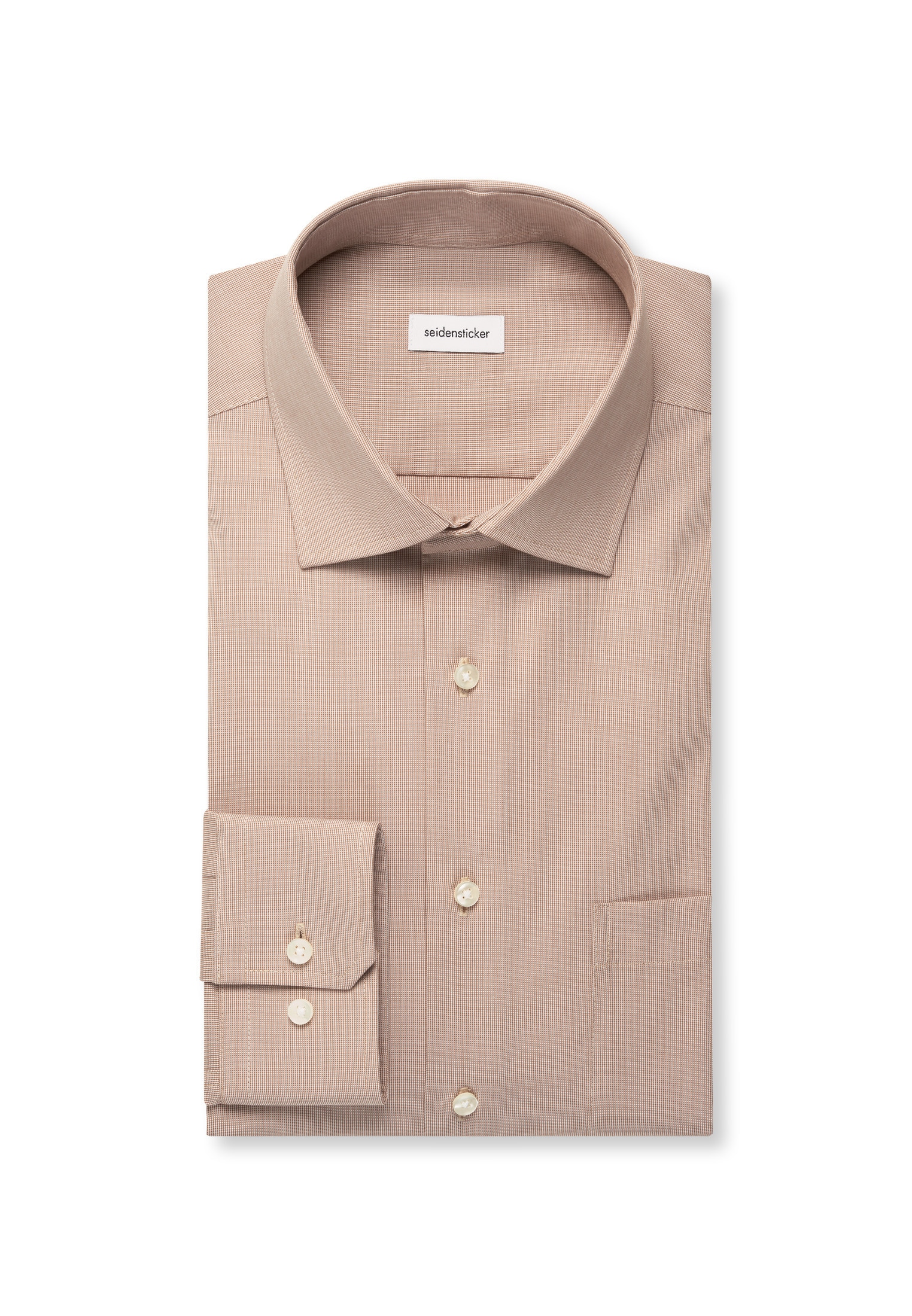 seidensticker Businesshemd »Regular« Regular 1/1 Extra lang Kentkragen Uni