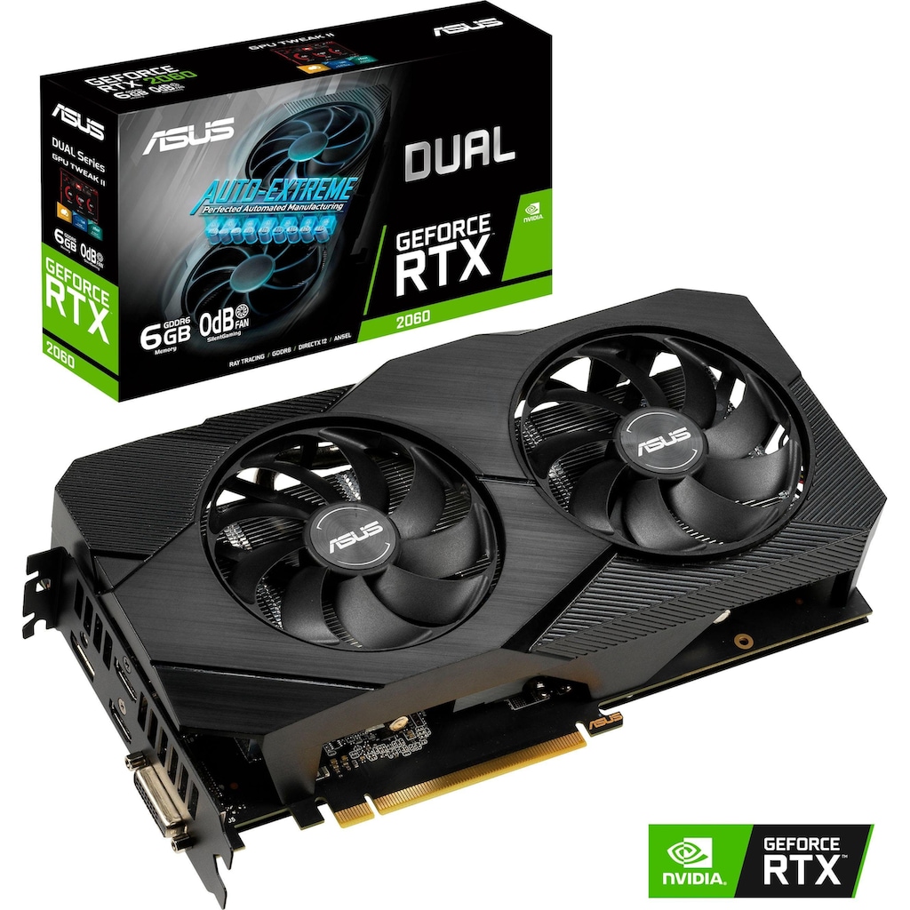 Asus Grafikkarte »DUAL RTX 2060 6G EVO«, 6 GB, GDDR6