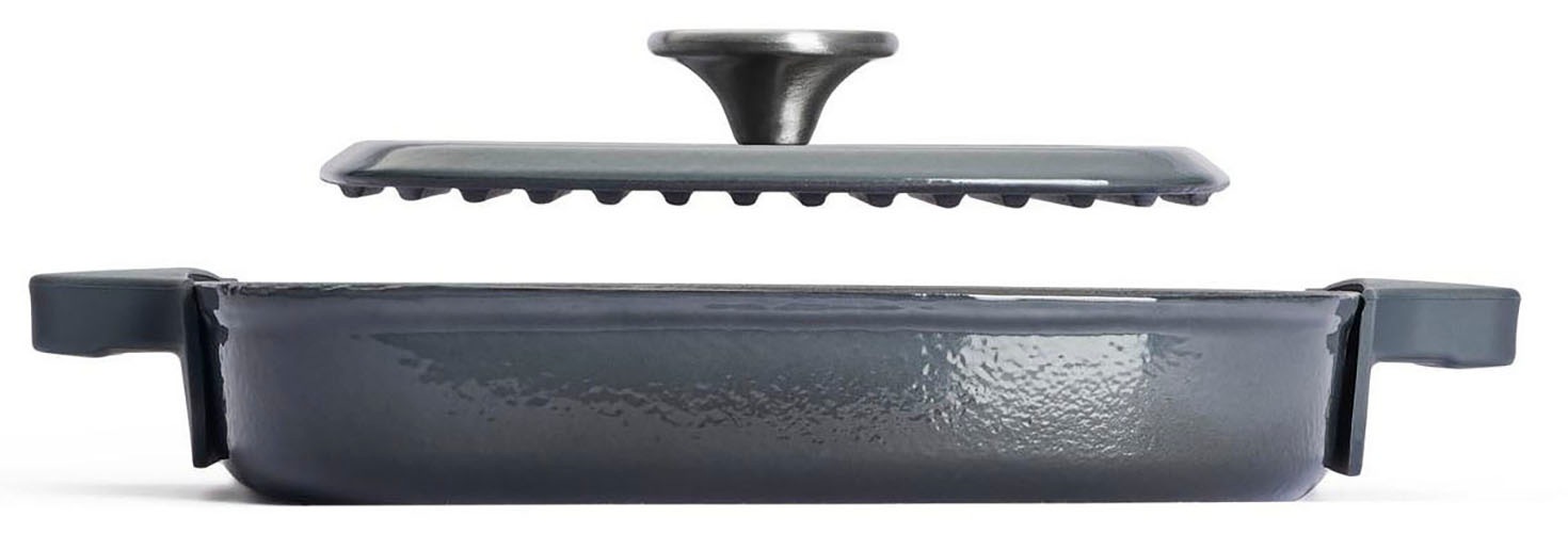 WOLL Grillpfanne »Iron«, Gusseisen, (1 tlg.), 24x24 cm, Induktion