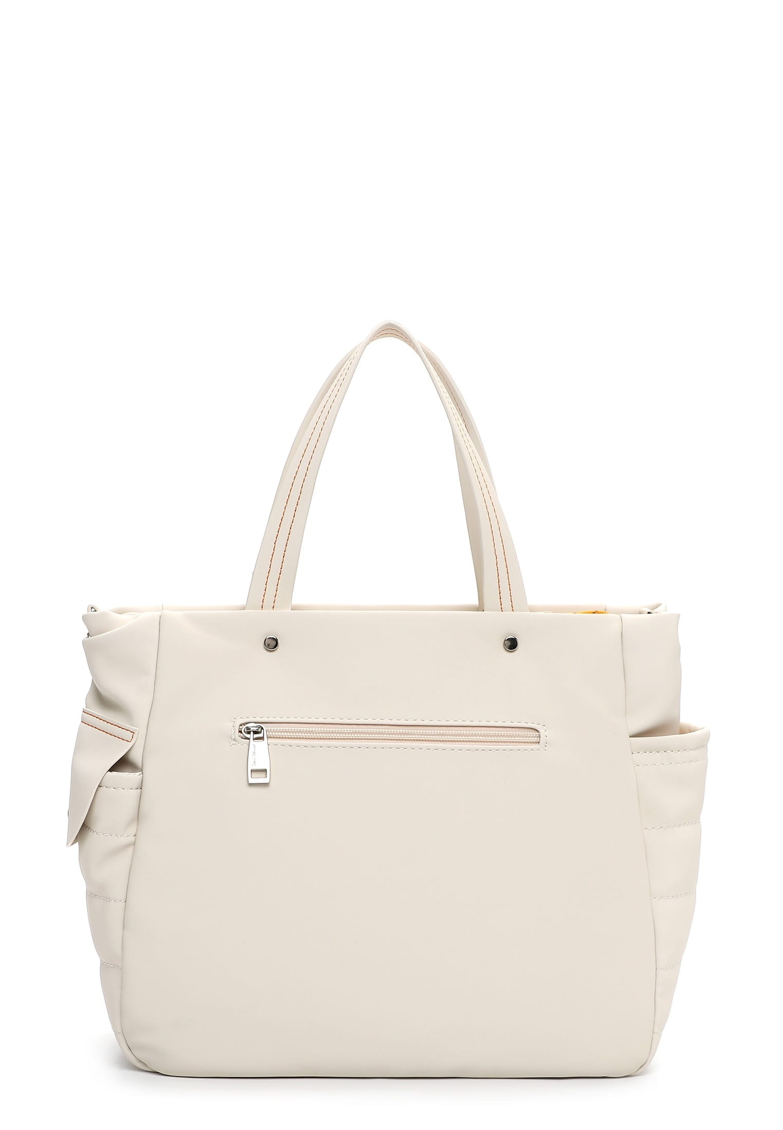 Shopper EMILY & NOAH "Shopper E&N Joeline", Damen, Gr. B/H/T: 38cm x 28cm x 13cm 0, beige (beige 400), Polyurethan, Taschen Shopper 2
