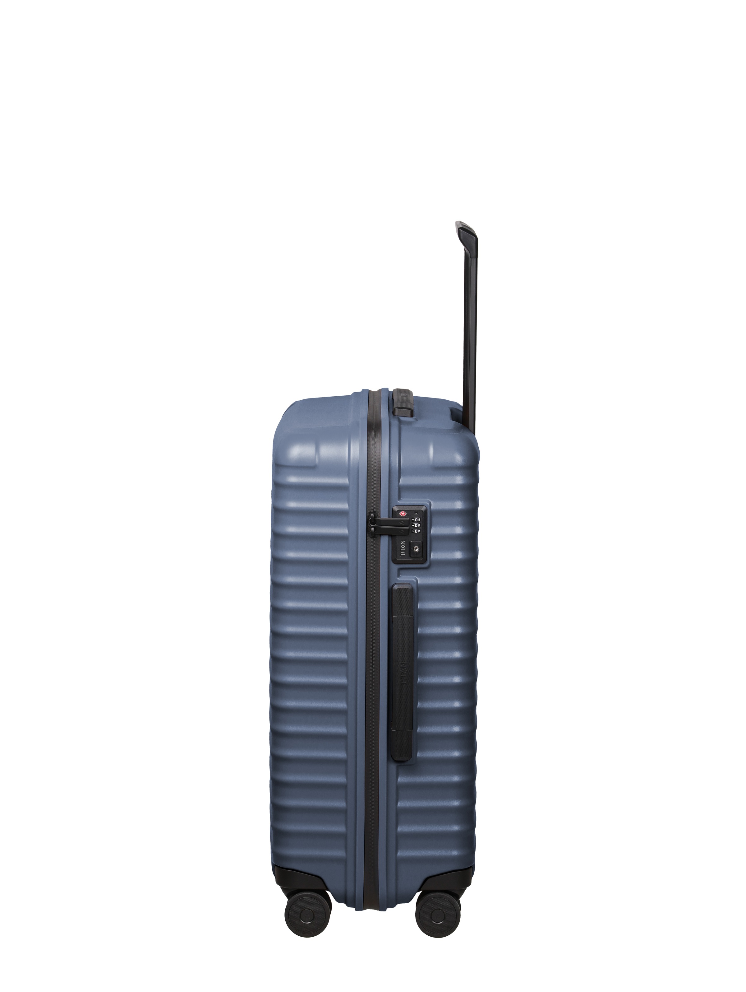 TITAN® Trolley »UPGRADE Koffer Hartschale« 80 l 4 Rollen mit kratzresistenter Oberfläche und cleverer Innenaufteilung