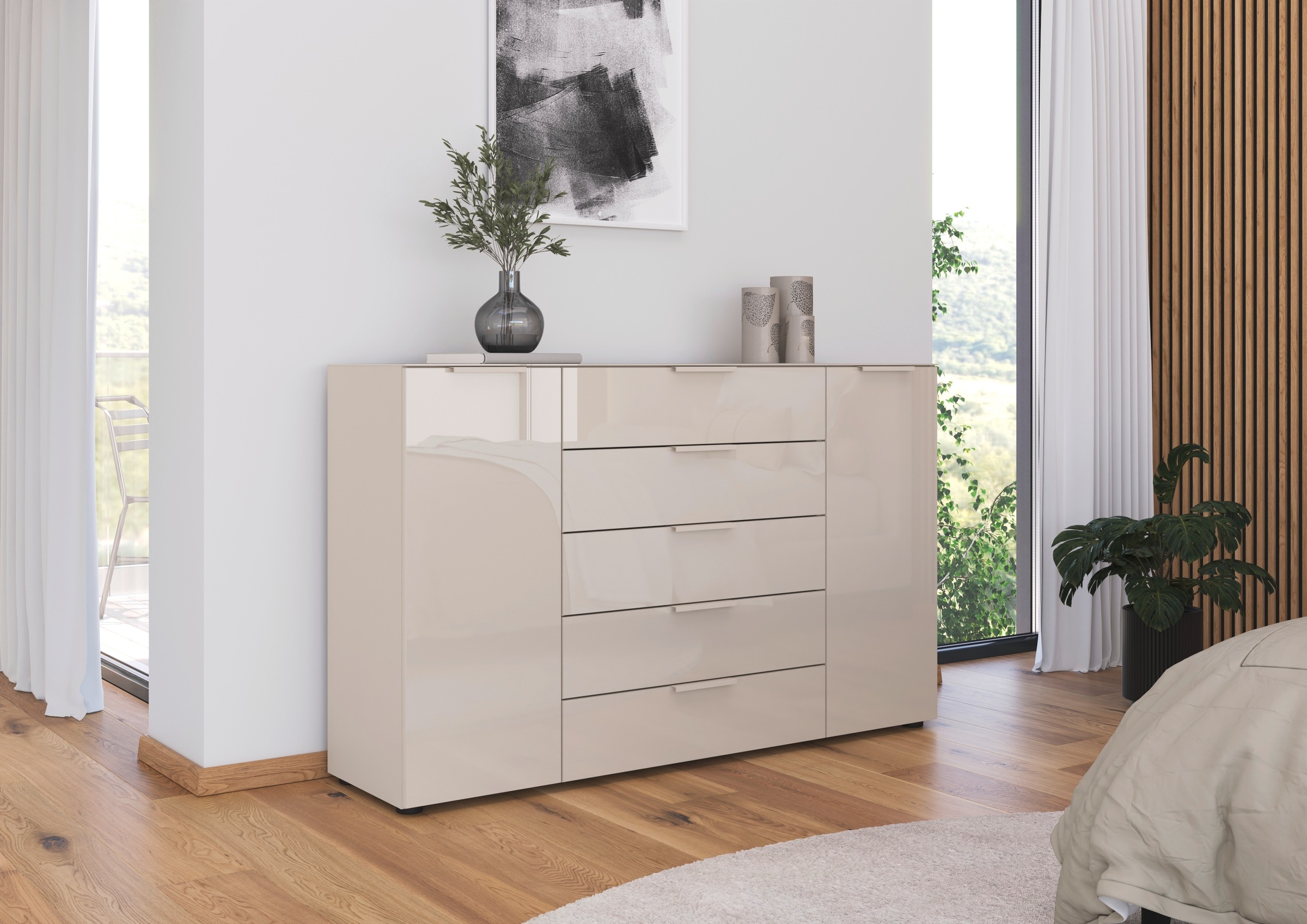 rauch Schubkastenkommode "Kommode Türkommode Sideboard Kombikommode FLIPP m günstig online kaufen