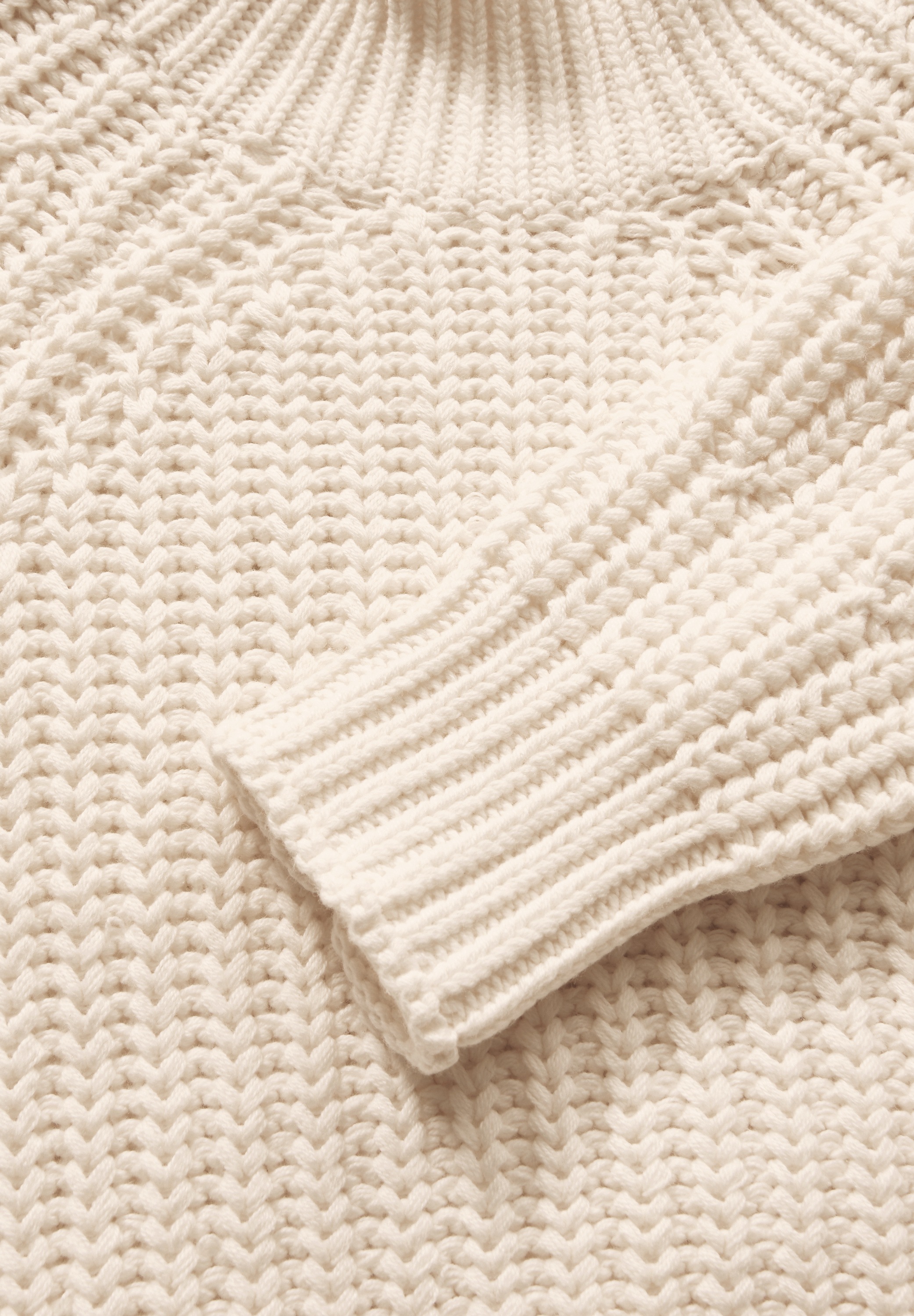 STREET ONE STUDIO Strickpullover, im soften Baumwoll-Mix