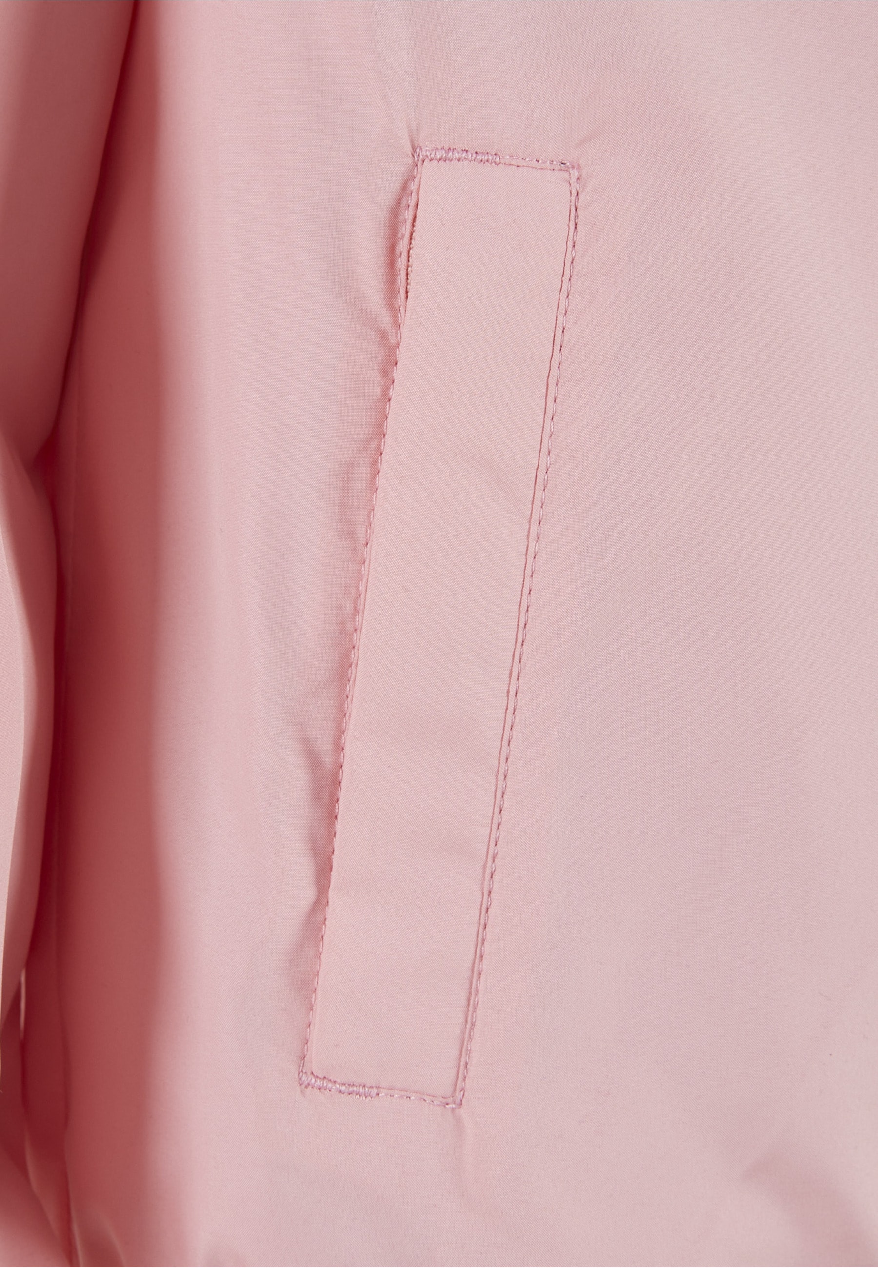 URBAN CLASSICS Allwetterjacke »Urban Classics Damen Girls Basic Pullover Jacket« 1 Stk. tlg. mit Kapuze