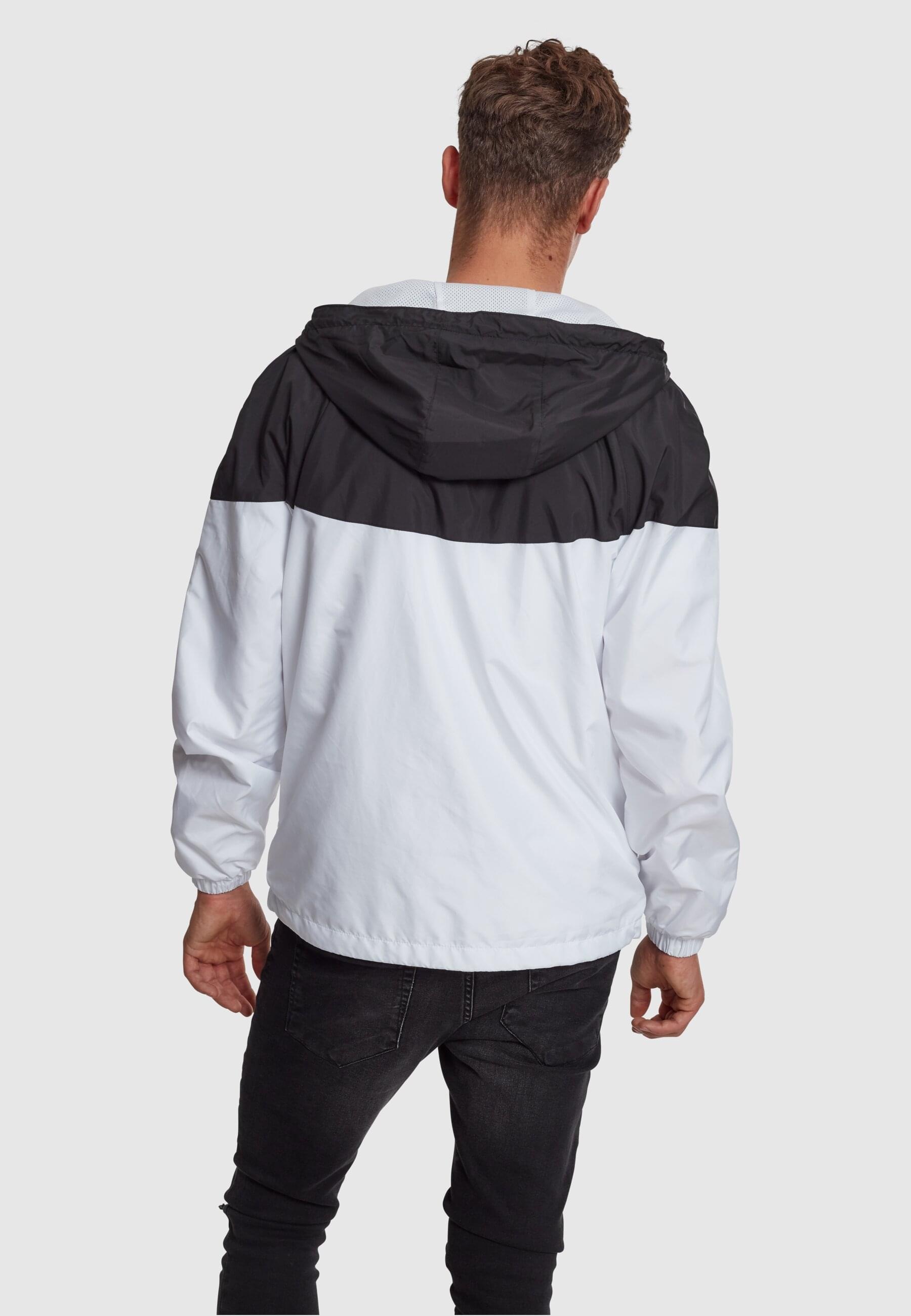 URBAN CLASSICS Allwetterjacke »Urban Classics Herren 2-Tone Tech Windrunner«, (1 St.), mit Kapuze