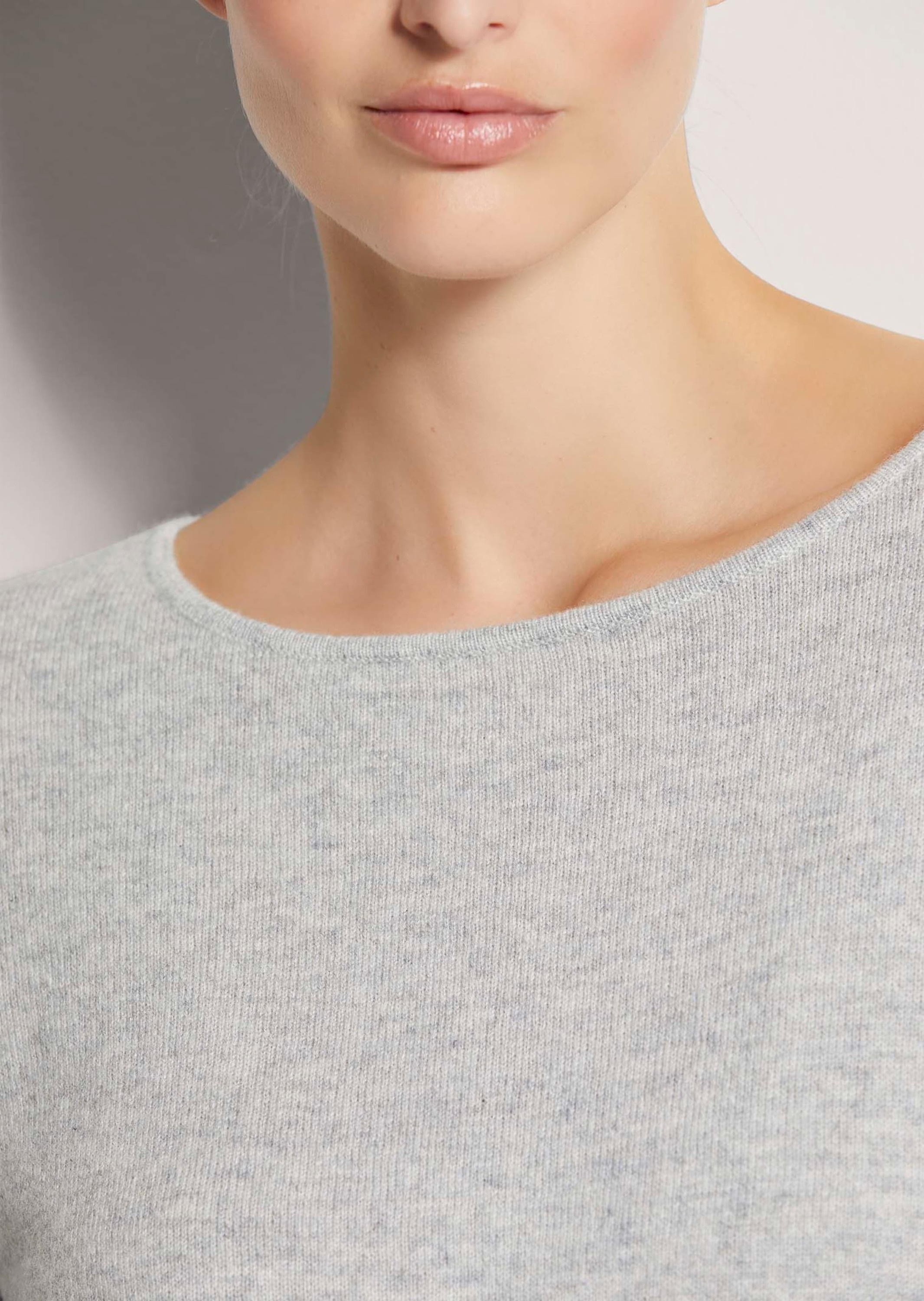 MADELEINE Longpullover »Pullover Kaschmirpullover mit U-Boot-Ausschnitt«
