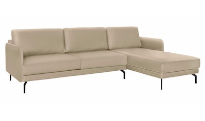 hülsta sofa Ecksofa »hs.450«, Armlehne sehr schmal, Breite 274 cm, Alugussfuß Umbragrau kaufen
