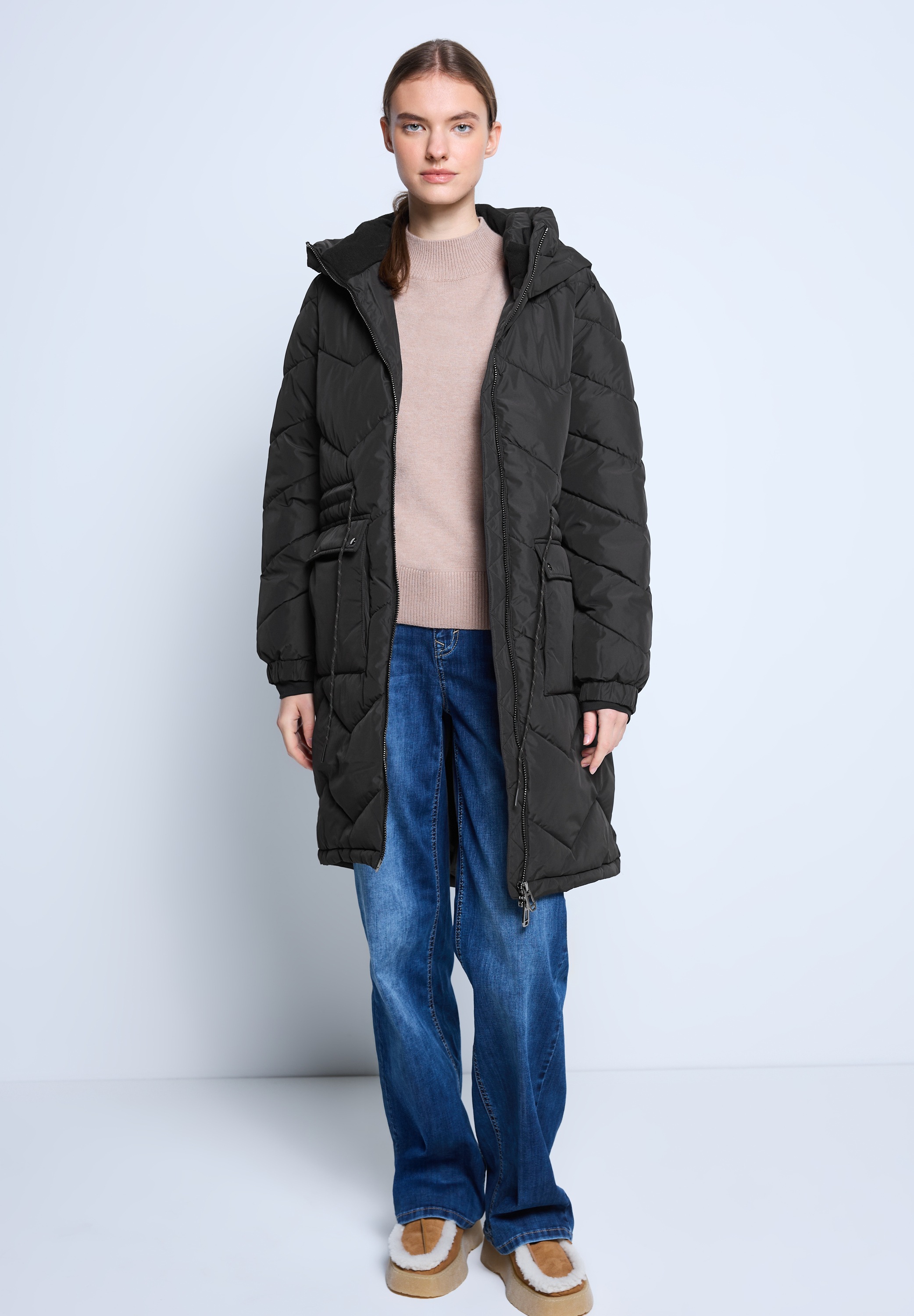 Thumbnail - STREET ONE STUDIO Steppjacke mit Kapuze mit Kapuze