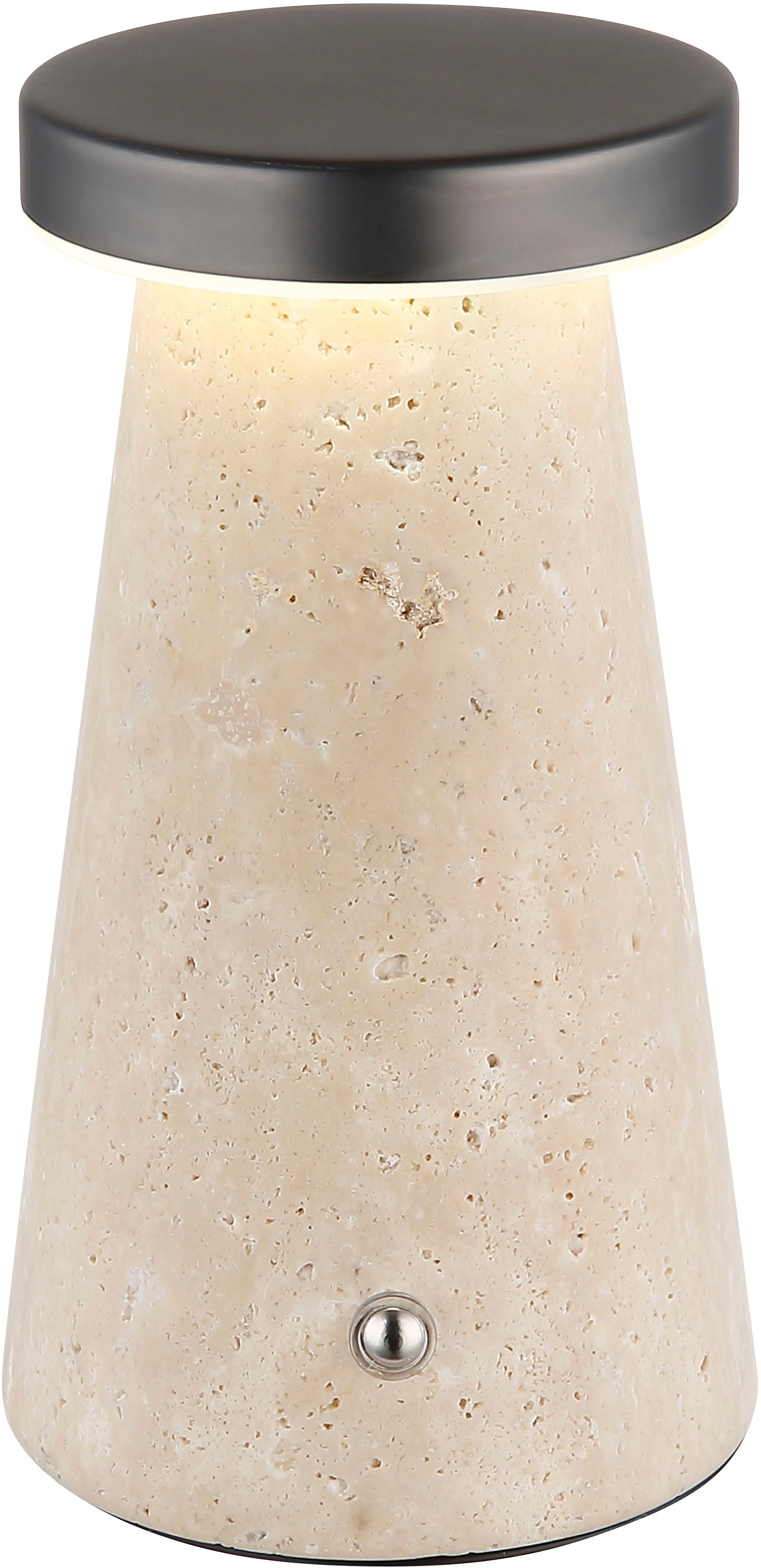 GLOBO LIGHTING Tischleuchte »ADINA« LED-Modul 1 Stk. Akku Tischleuchte für Wohn- & Schlafzimmer