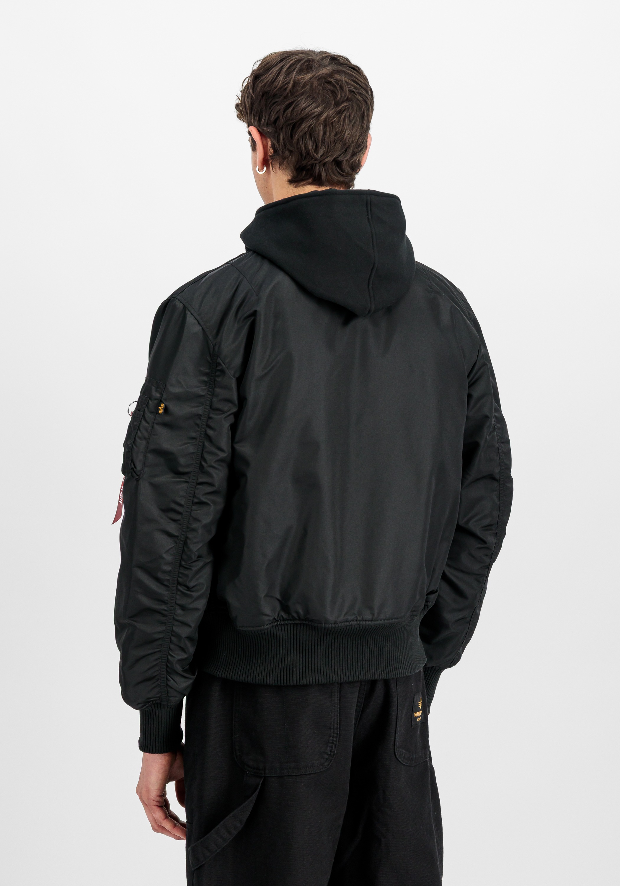 Alpha Industries Bomberjacke "MA-1 D-Tec Sleeve Embroidery" günstig online kaufen