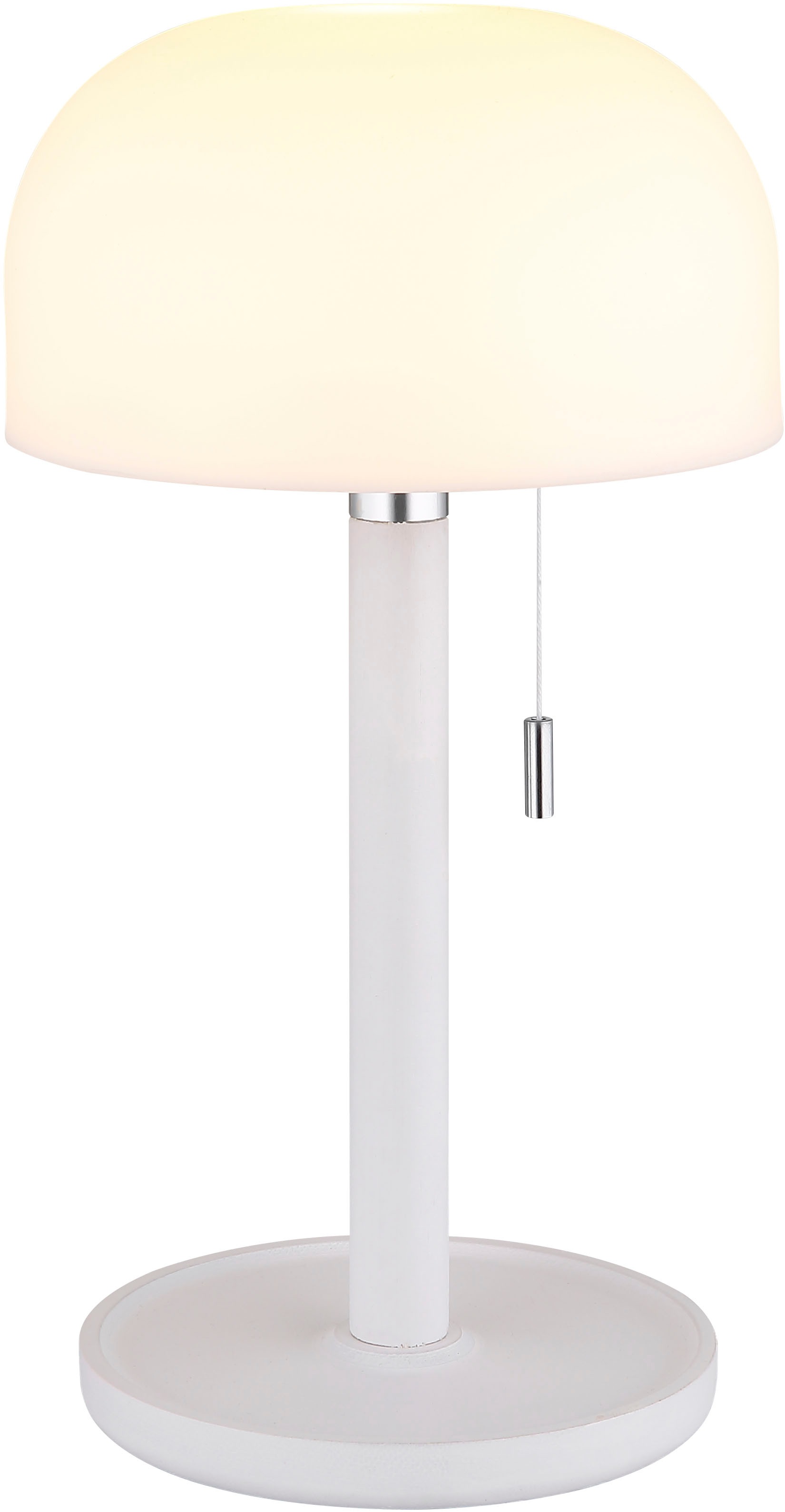 GLOBO LIGHTING LED Tischleuchte »NORMAN«, LED fest integriert, CCT-Funktion von warmen 3000 K bis kühleren 6000 K