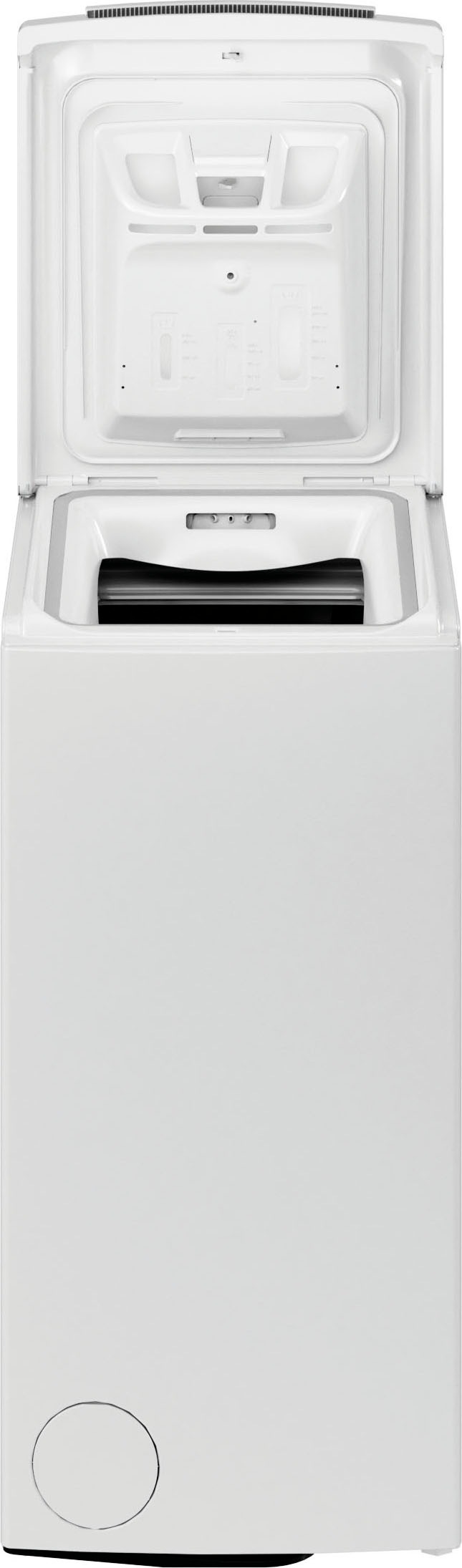 BAUKNECHT Waschmaschine Toplader »WMT BK 126 B«, 6 kg, 1200 U/min, Kurz 30 min., Extra Spülen, SoftOpening, Wolleprogramm