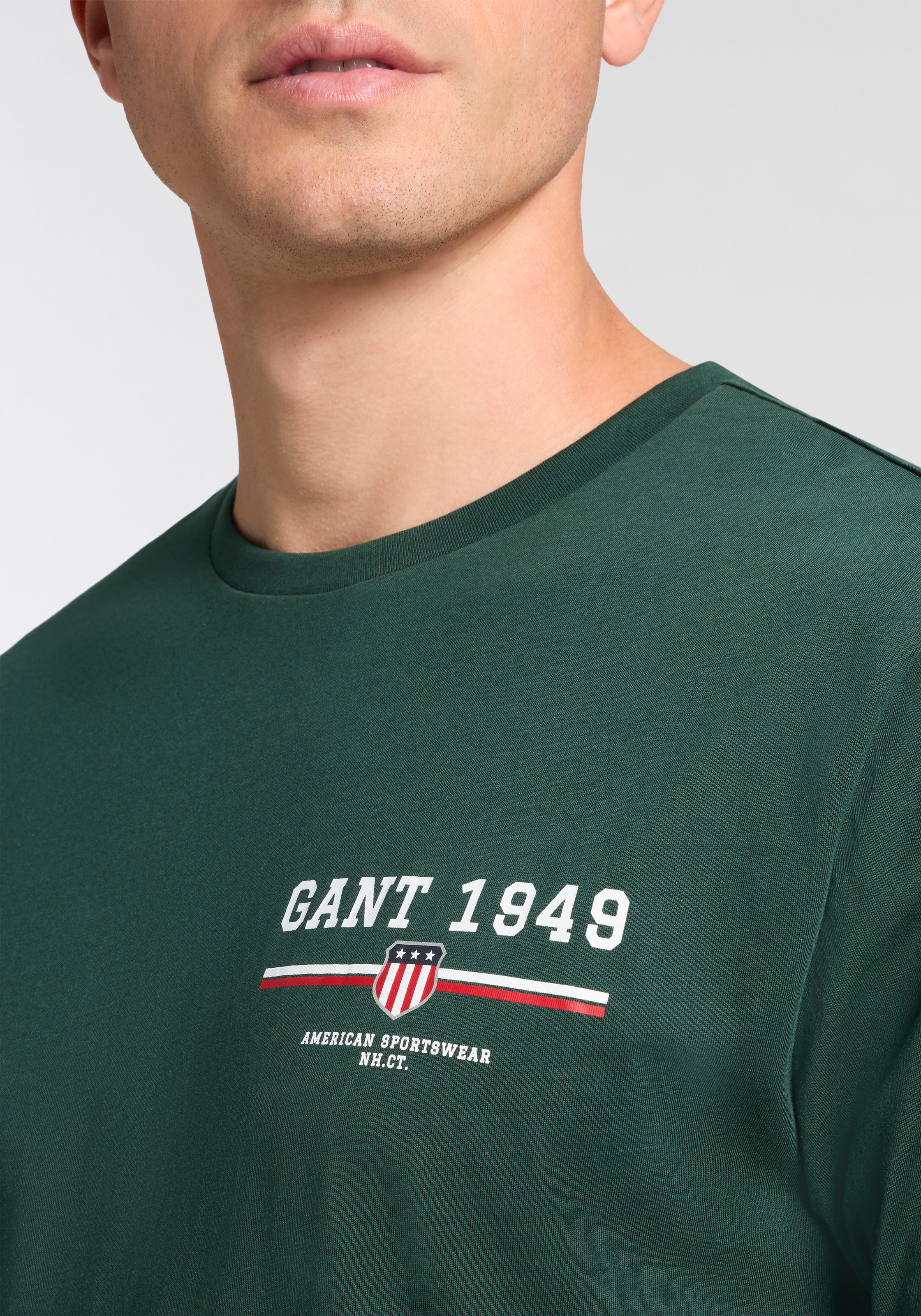 Thumbnail - Gant T-Shirt "GRAPHIC SS T-SHIRT" Print, Rundhals
