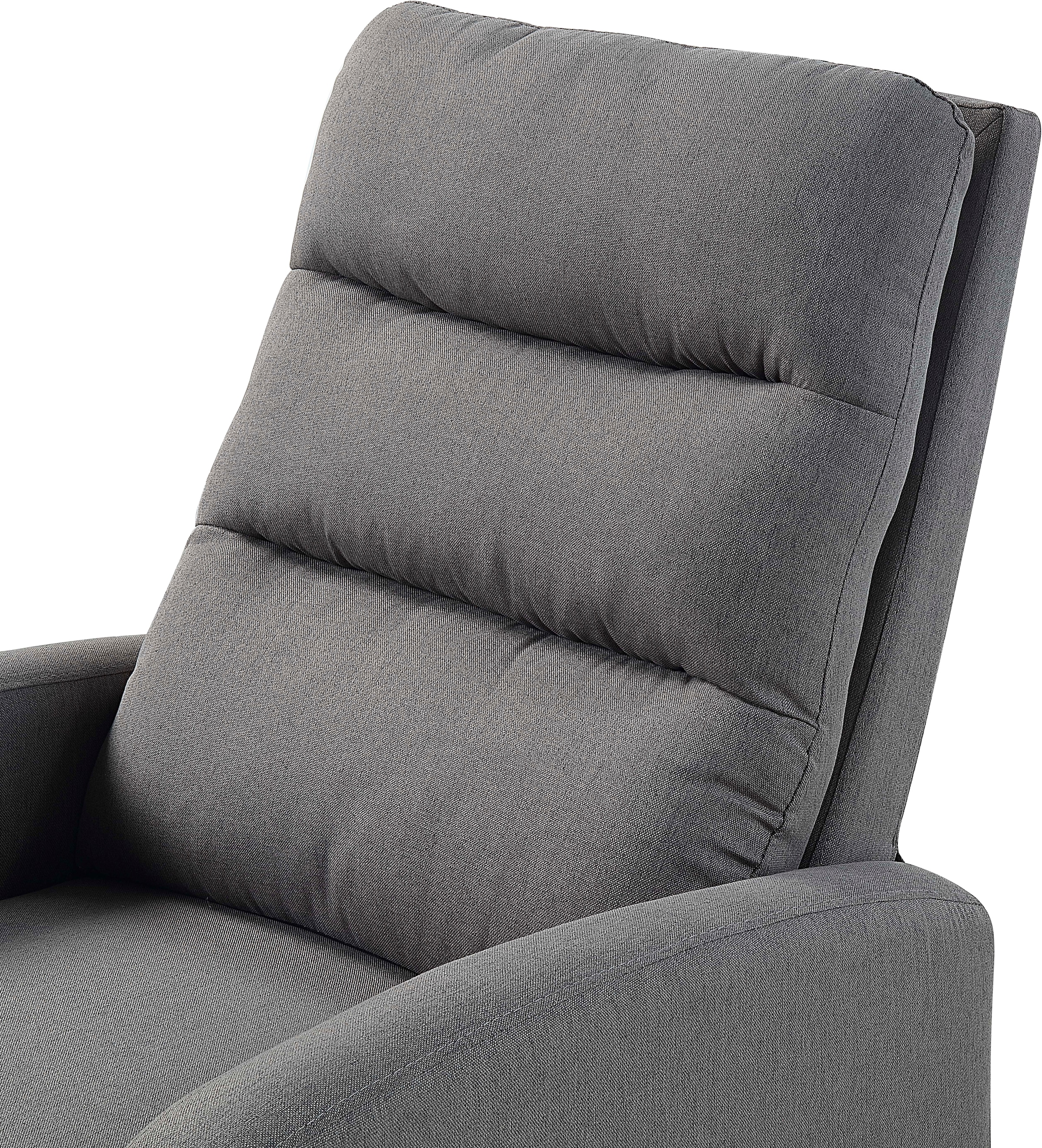 ATLANTIC home collection Relaxsessel »Tiago«, mit Körperdruck aktivierbarer Relaxfunktion, Wellenunterfederung