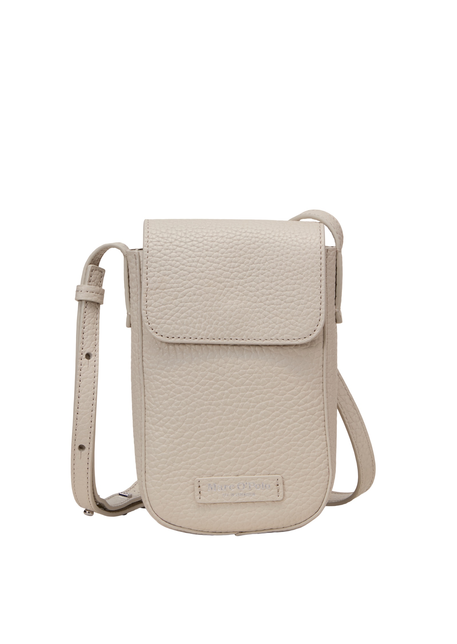 Marc O'Polo Handytasche »aus genarbtem Rindleder«