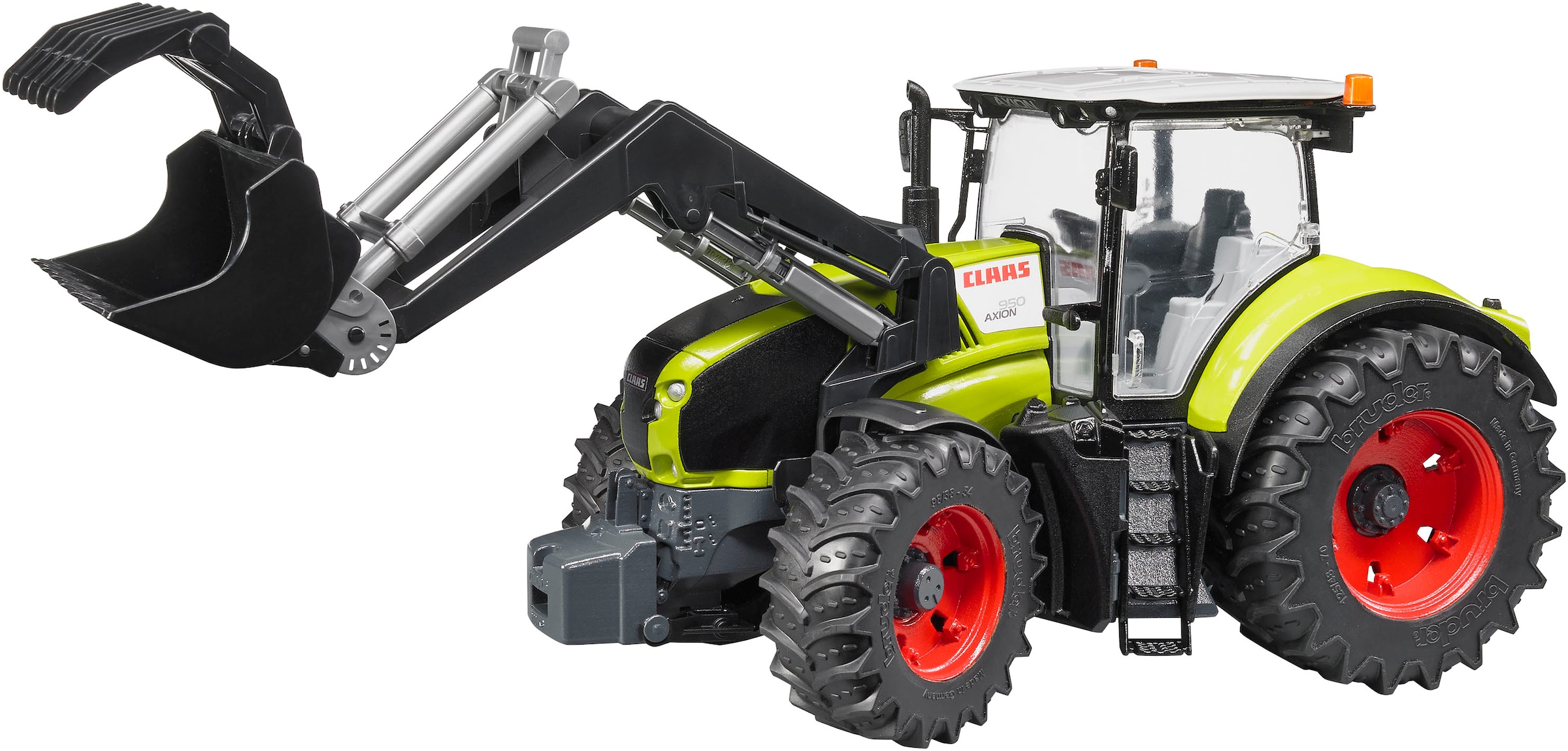 Bruder® Spielzeug-Traktor »Claas Axion 950 mit Frontlader (03013)«, Made in Europe
