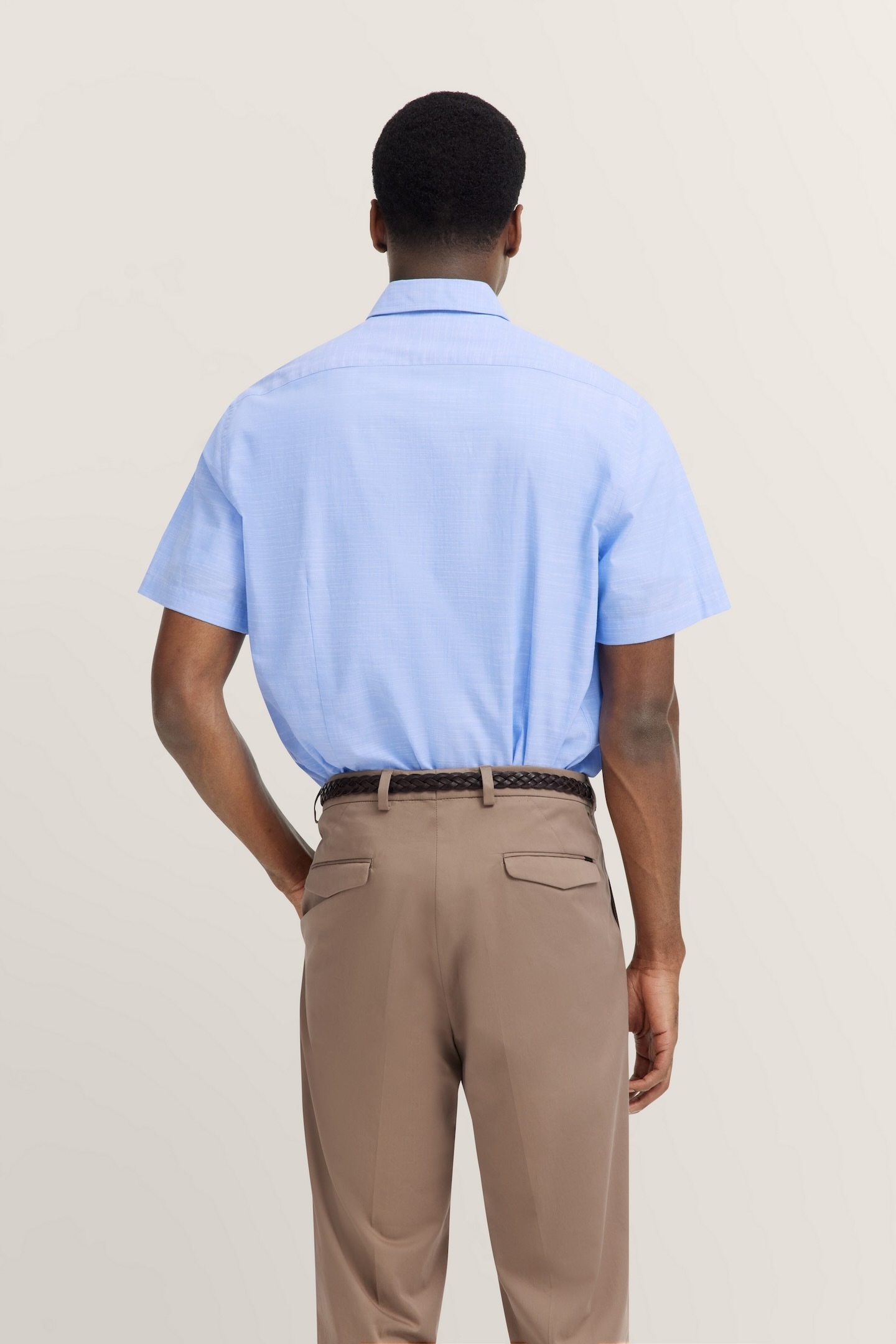 bugatti Kurzarmhemd, mit Button-Down-Kragen
