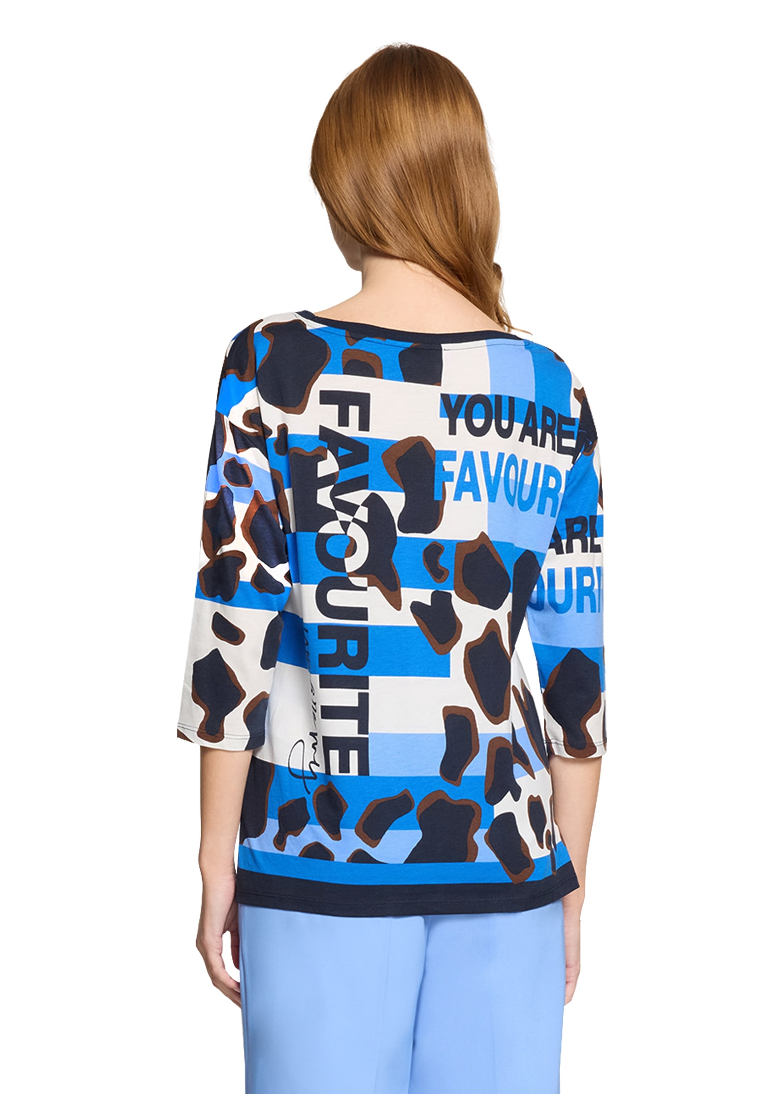 Betty Barclay 3/4-Arm-Shirt »Damen mit Seitenschlitzen« 1