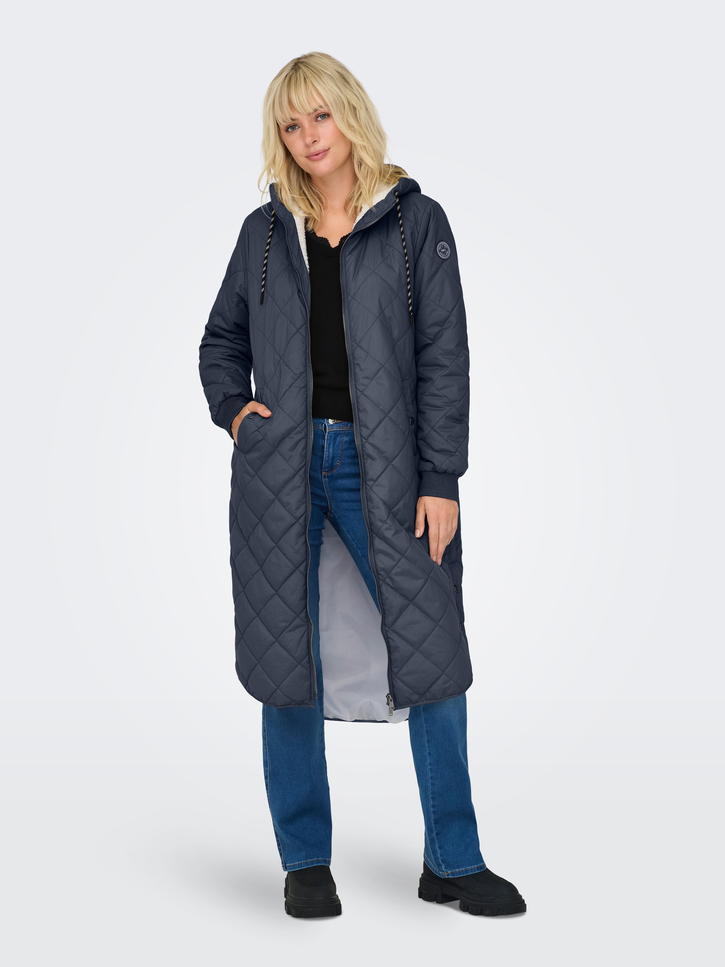 ONLY Steppmantel "ONLNEWSANDY QUILT COAT CC OTW" günstig online kaufen