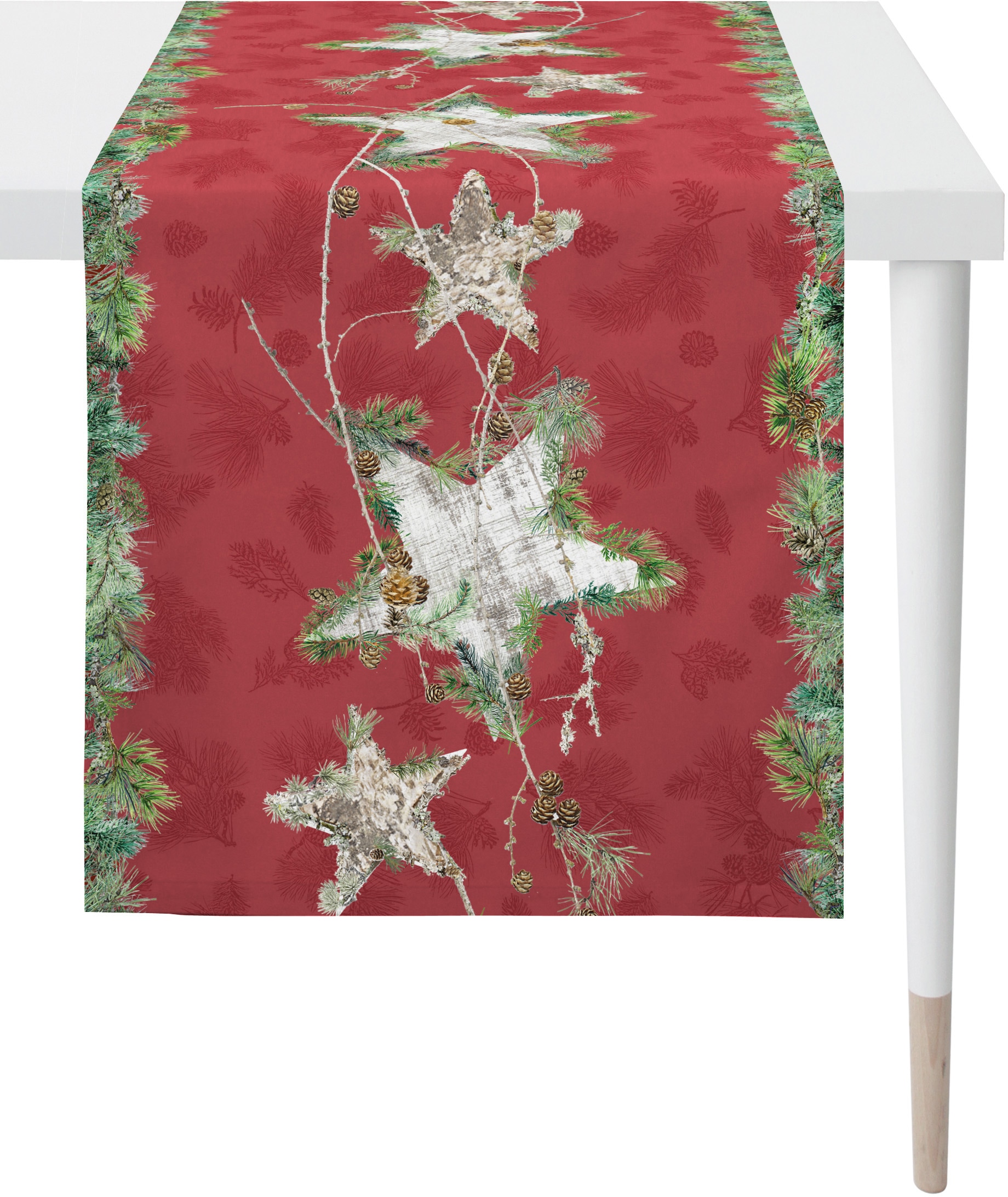 APELT Tischläufer "9531 WINTERWELT, Weihnachtsdeko, Weihnachten" Digitaldru günstig online kaufen