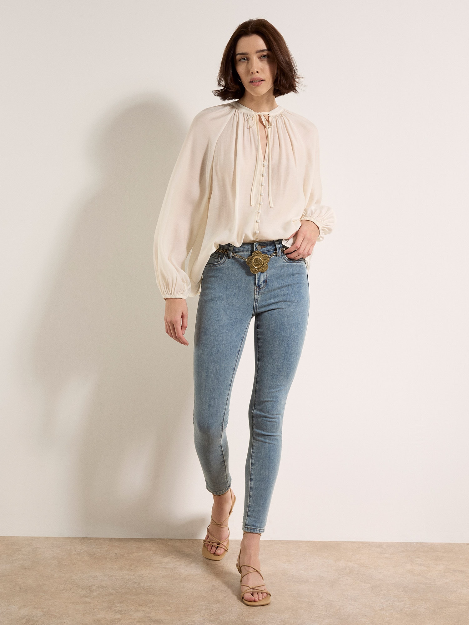 Apricot Skinny-fit-Jeans "Sienna Slub" Skinny-Fit Jeans