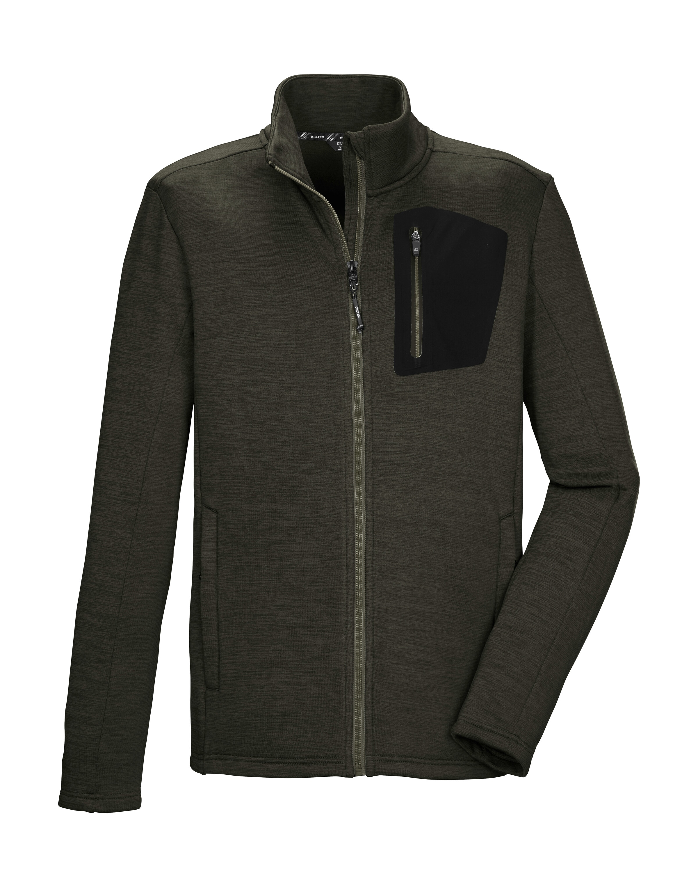 Killtec Strickjacke "KOW 80 MN FLX JCKT" Powerstretchjacke mit Melange-Opti günstig online kaufen