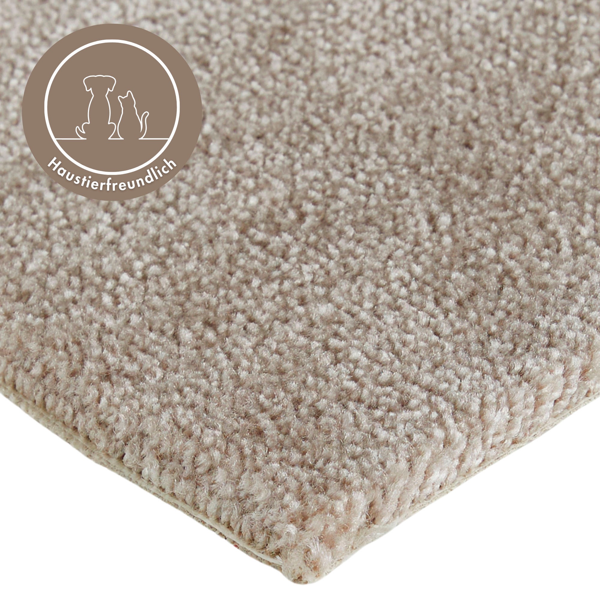 Thumbnail - Andiamo "Levin, Velours, Made in Belgium" rechteckig 10 mm Höhe Uni Farben, Breite 400 cm oder 500 cm, weiche Qualität