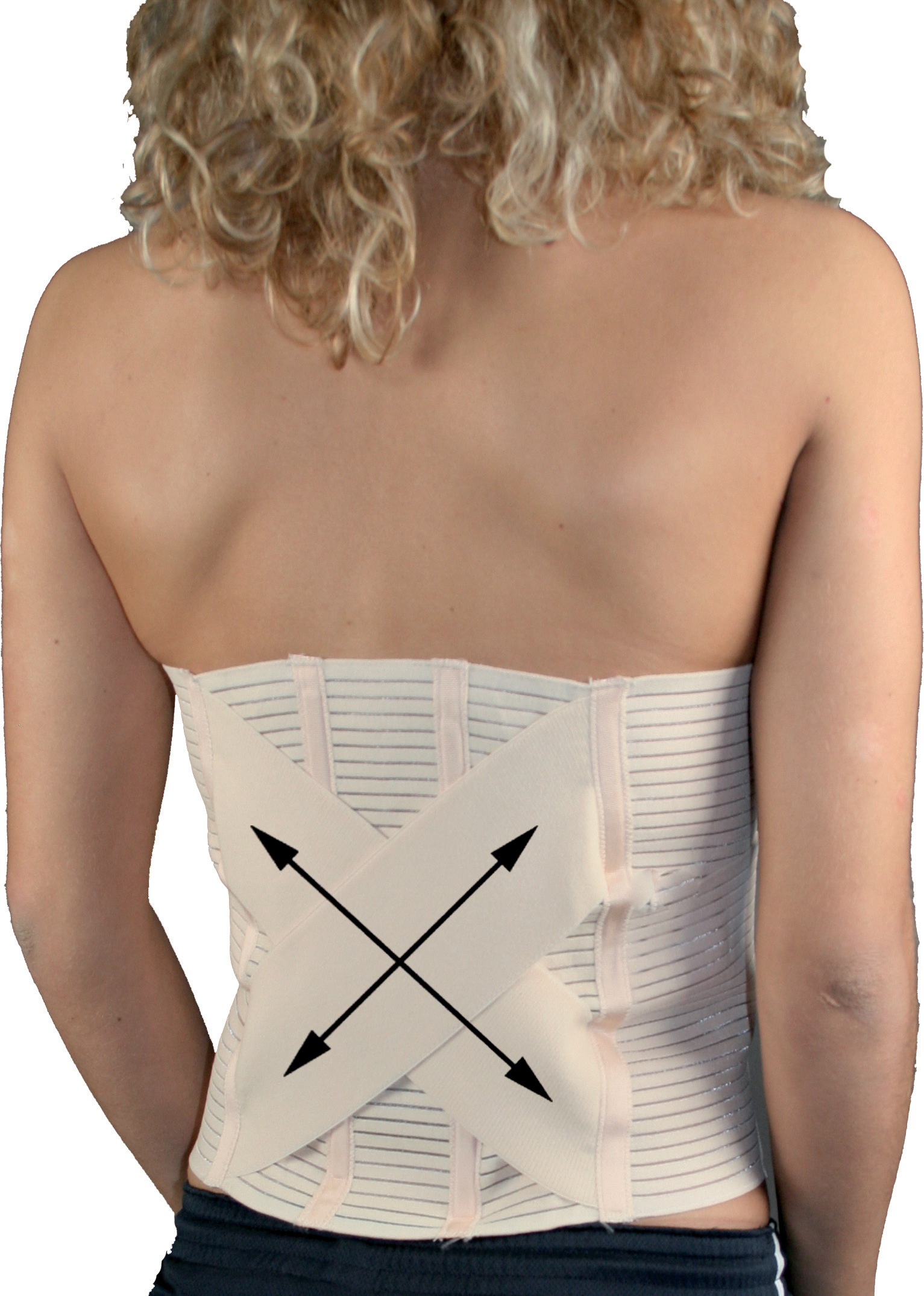 Thumbnail - Hydas Bauch- und Rückenstützgürtel "mit Stützkreuz zur Unterstützung der Körperhaltung und optimalen Sitz" bei Bandschei...