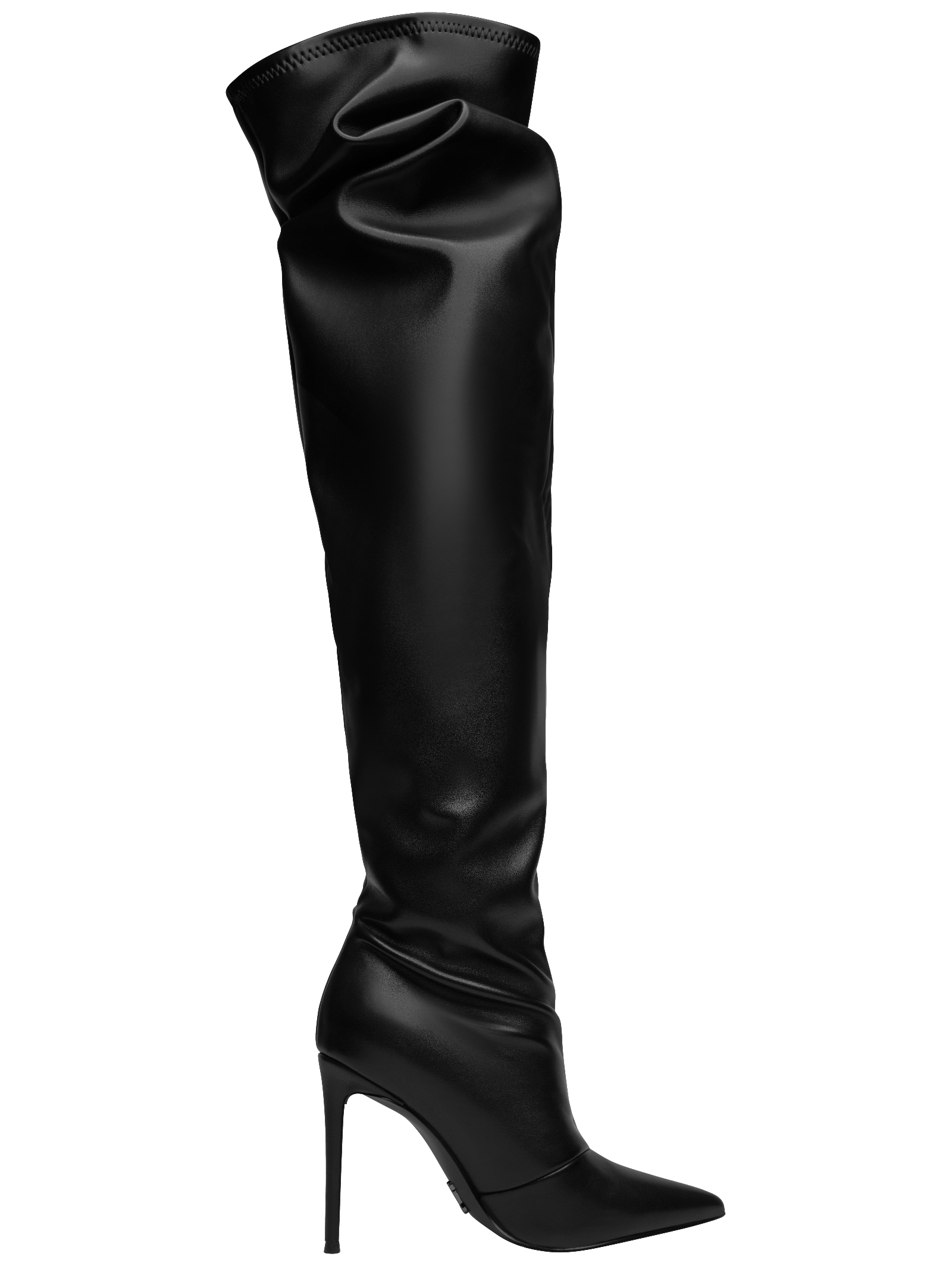 STEVE MADDEN Overkneestiefel »STEVE MADDEN Stiefel Leder/Textil«