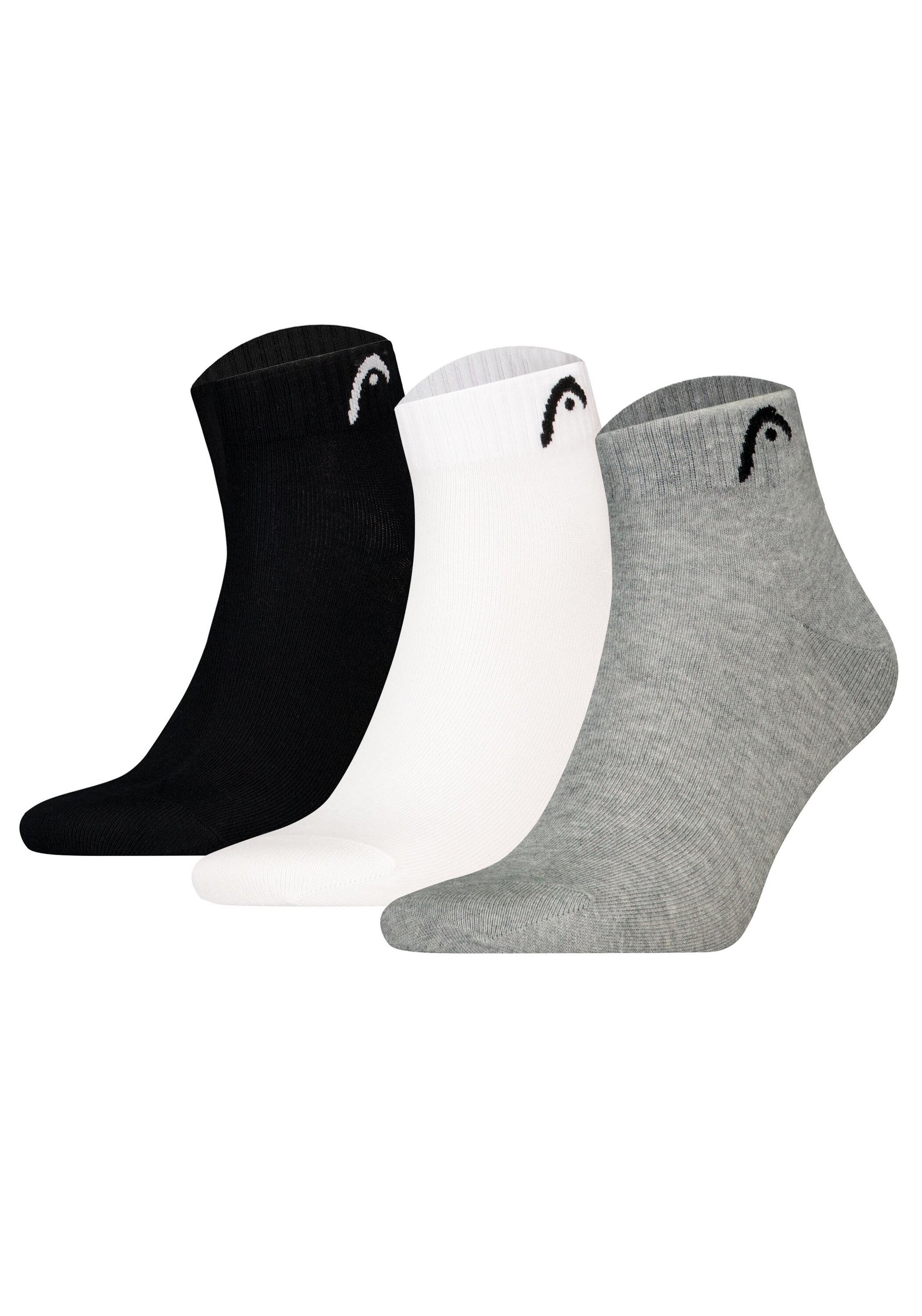 Head Kurzsocken "Socken Elements All Sport Quarter 3P 3er Pack" 3 Paar tlg.