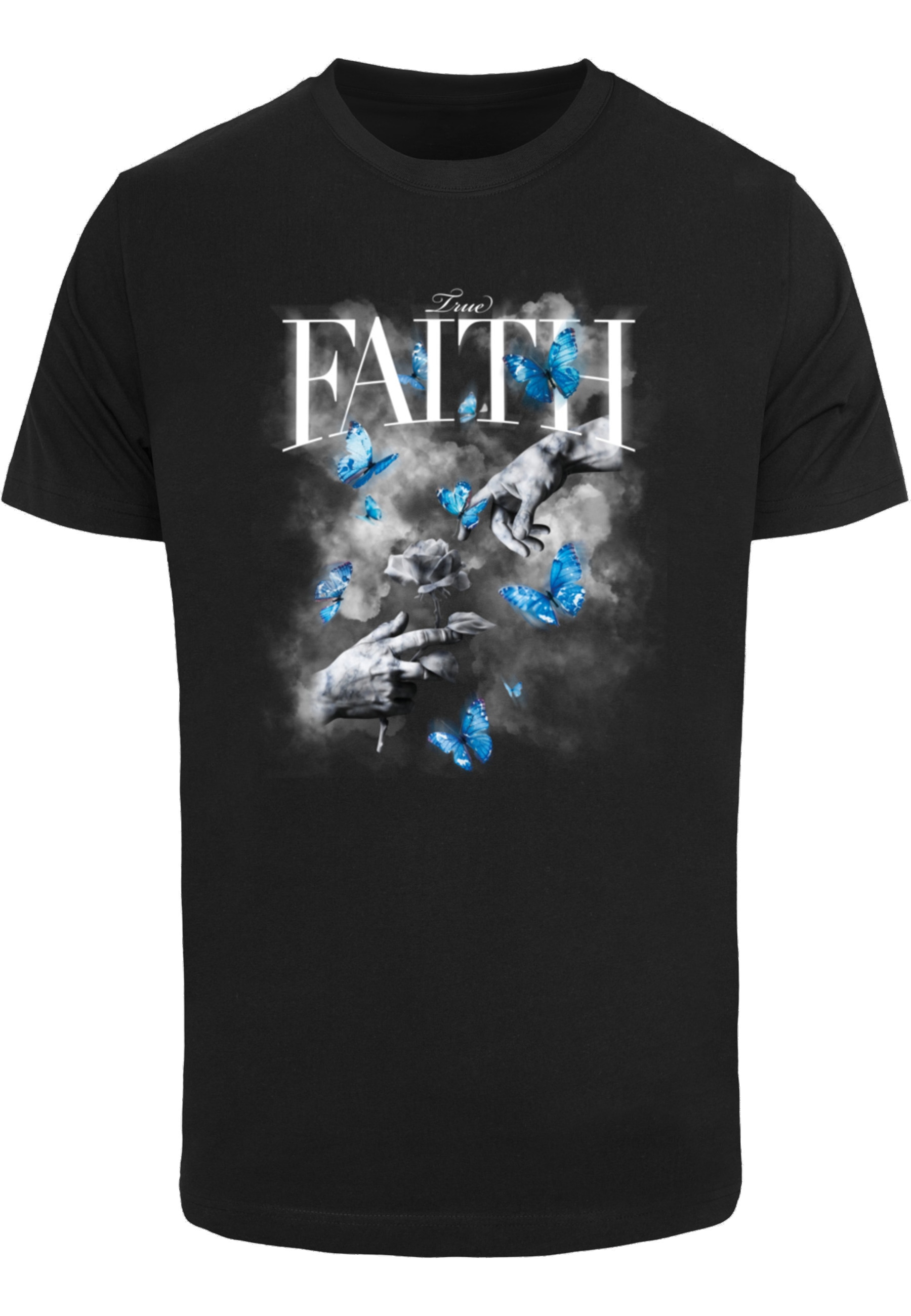 MisterTee T-Shirt "MisterTee Faith Butterfly Tee" 1 Stk.