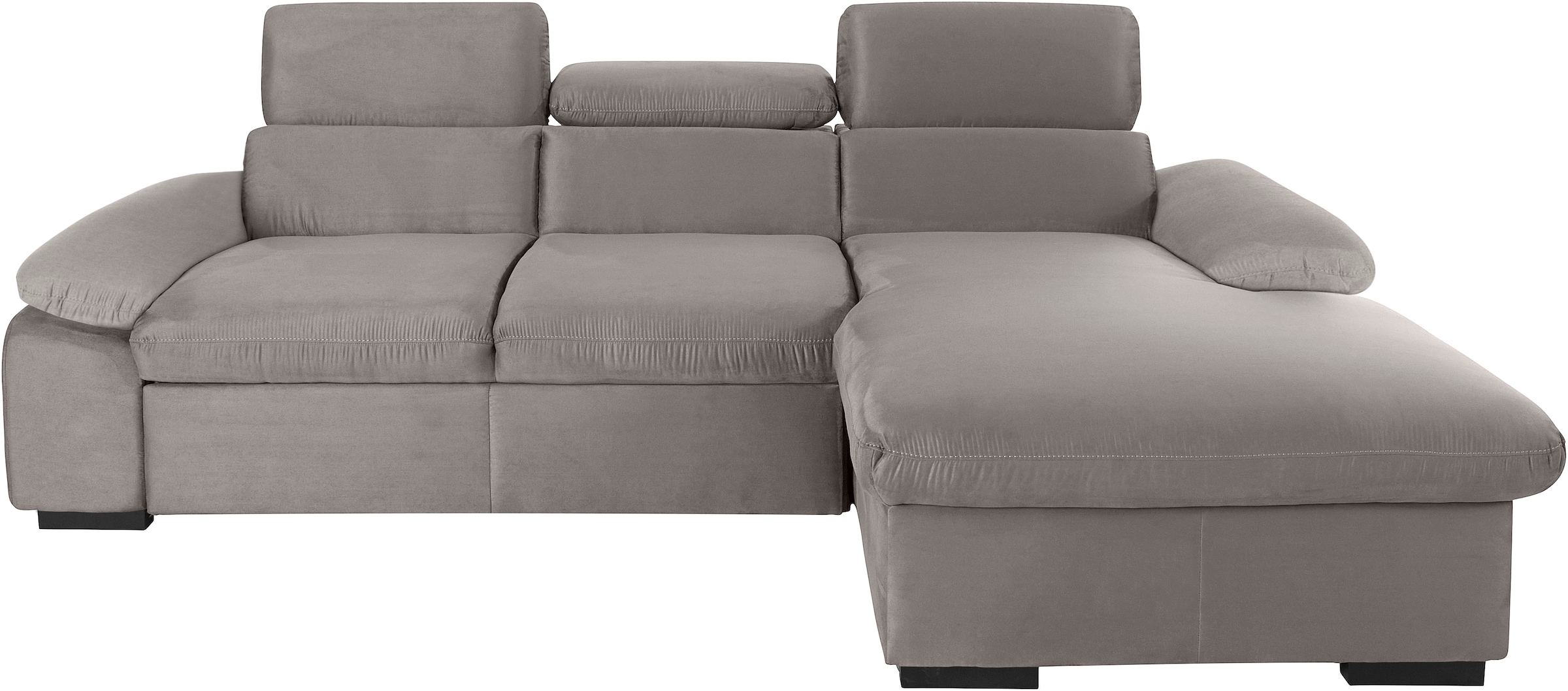 COTTA Ecksofa "Lola L-Form mit Kopfteilfunktion & Hocker", (Set, mit Hocker günstig online kaufen