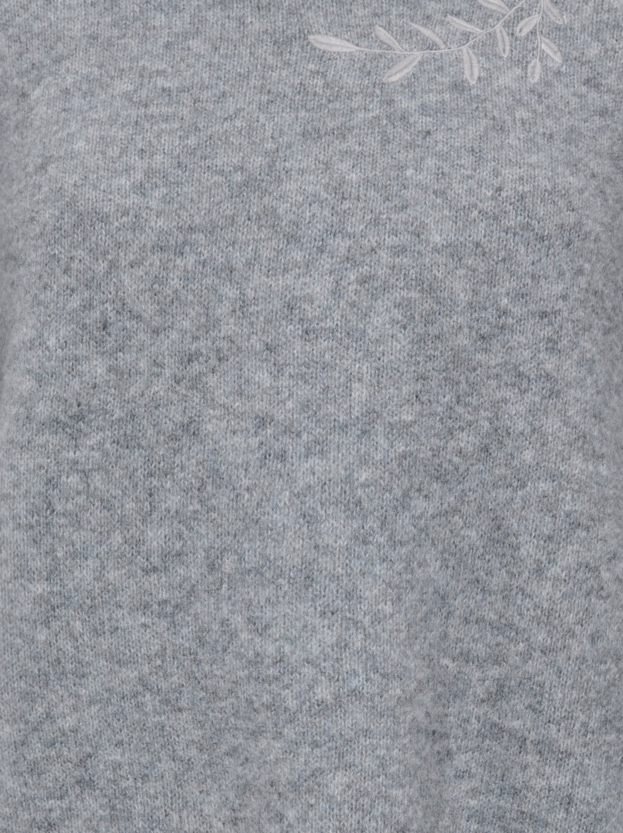 ONLY Strickpullover »ONLBEAUTY LS HIGH NECK EMB KNT« Materialmix mit Wolle und Stretch, regular fit