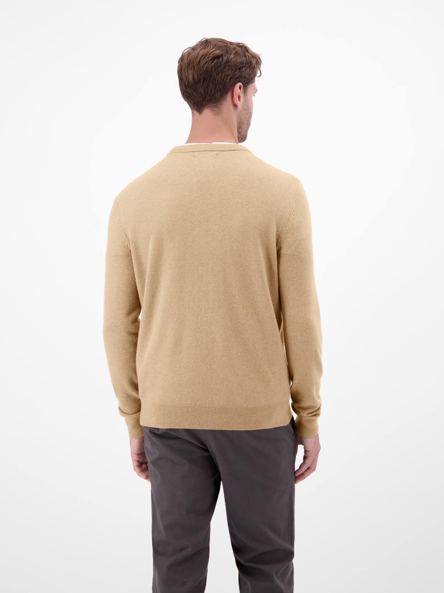 LERROS Strickpullover "Strickpullover aus Woll-Kaschmir-Mix, stilvoll und e günstig online kaufen