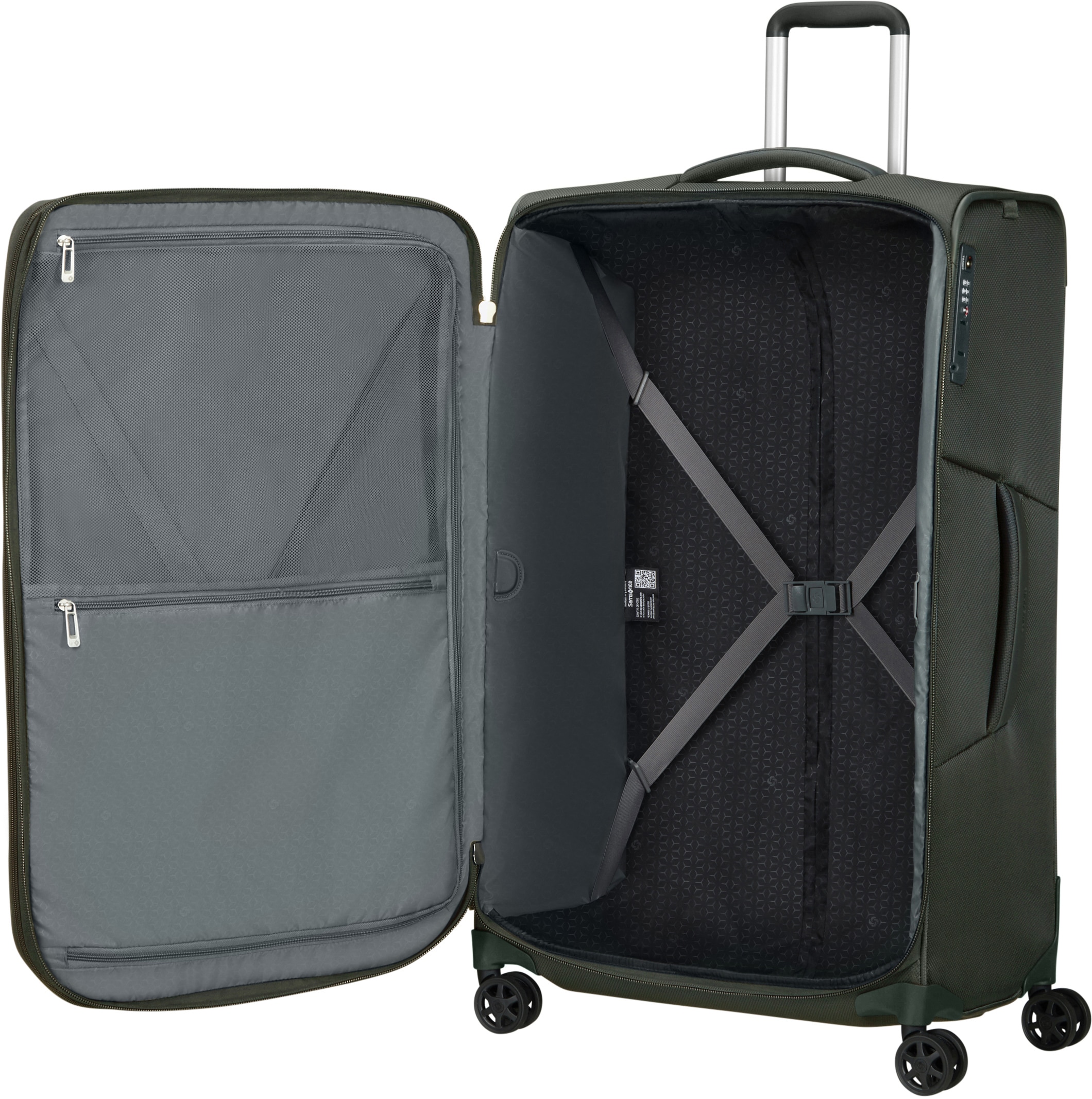 Samsonite Weichgepäck-Trolley »Respark, 79 cm«, | aus BAUR Rollen, Material; mit 4 recyceltem Volumenerweiterung