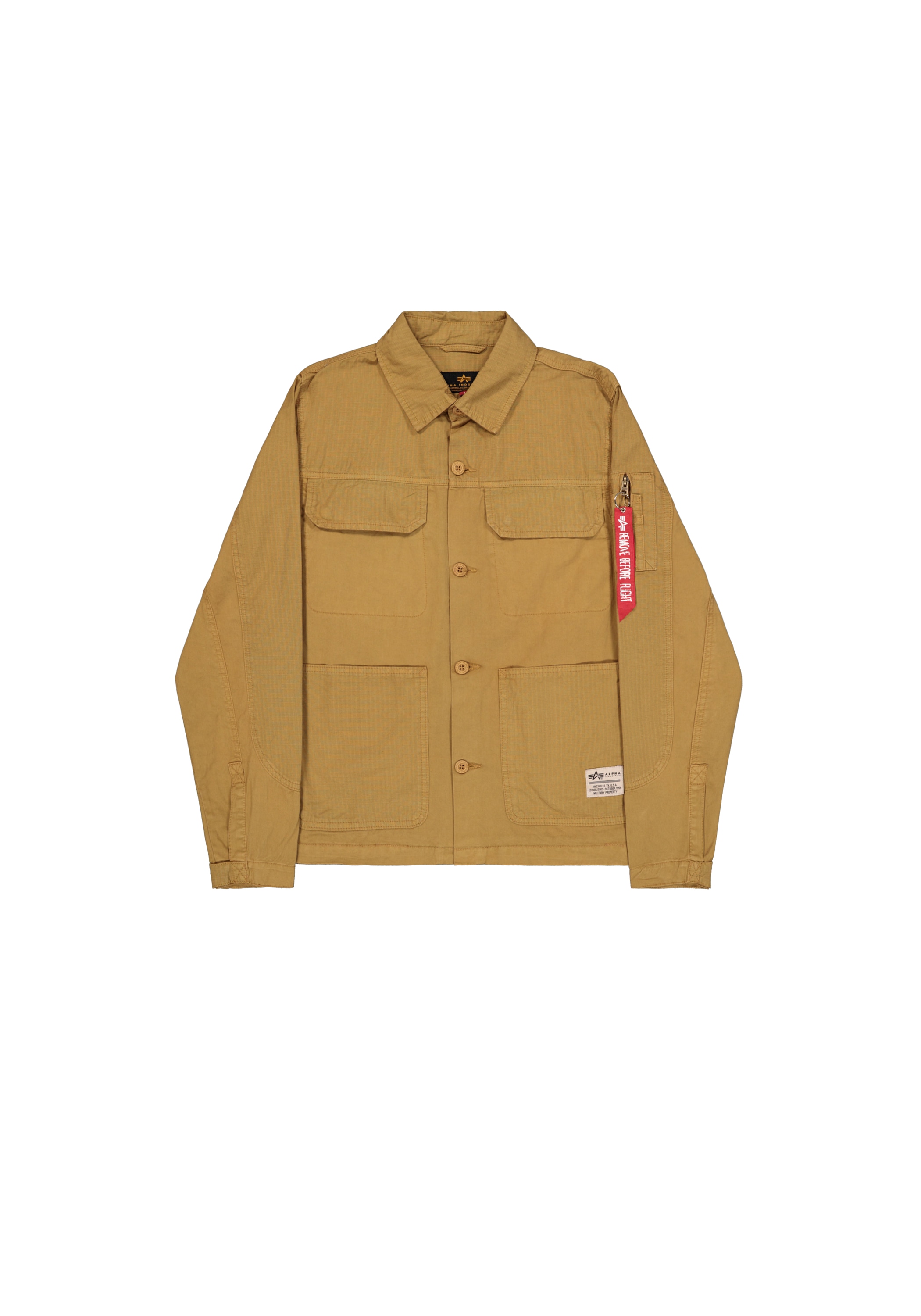 Alpha Industries Hemdjacke "Color Block Overshirt"