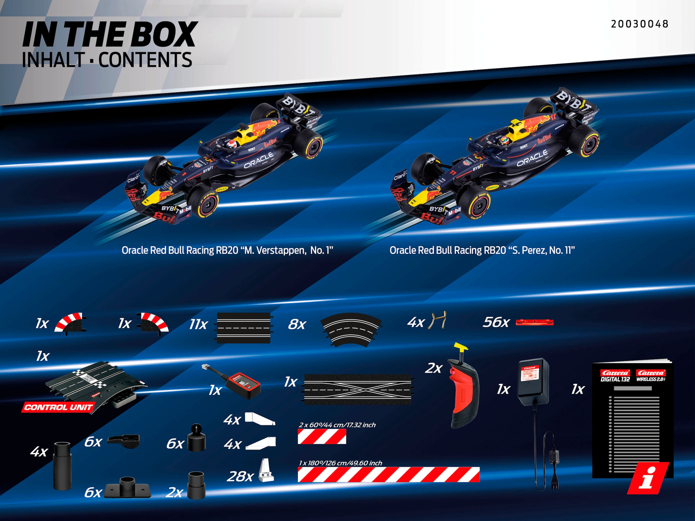 Carrera® Autorennbahn »Carrera Digital 132 Oracle Red Bull Racing Race of the Champions«