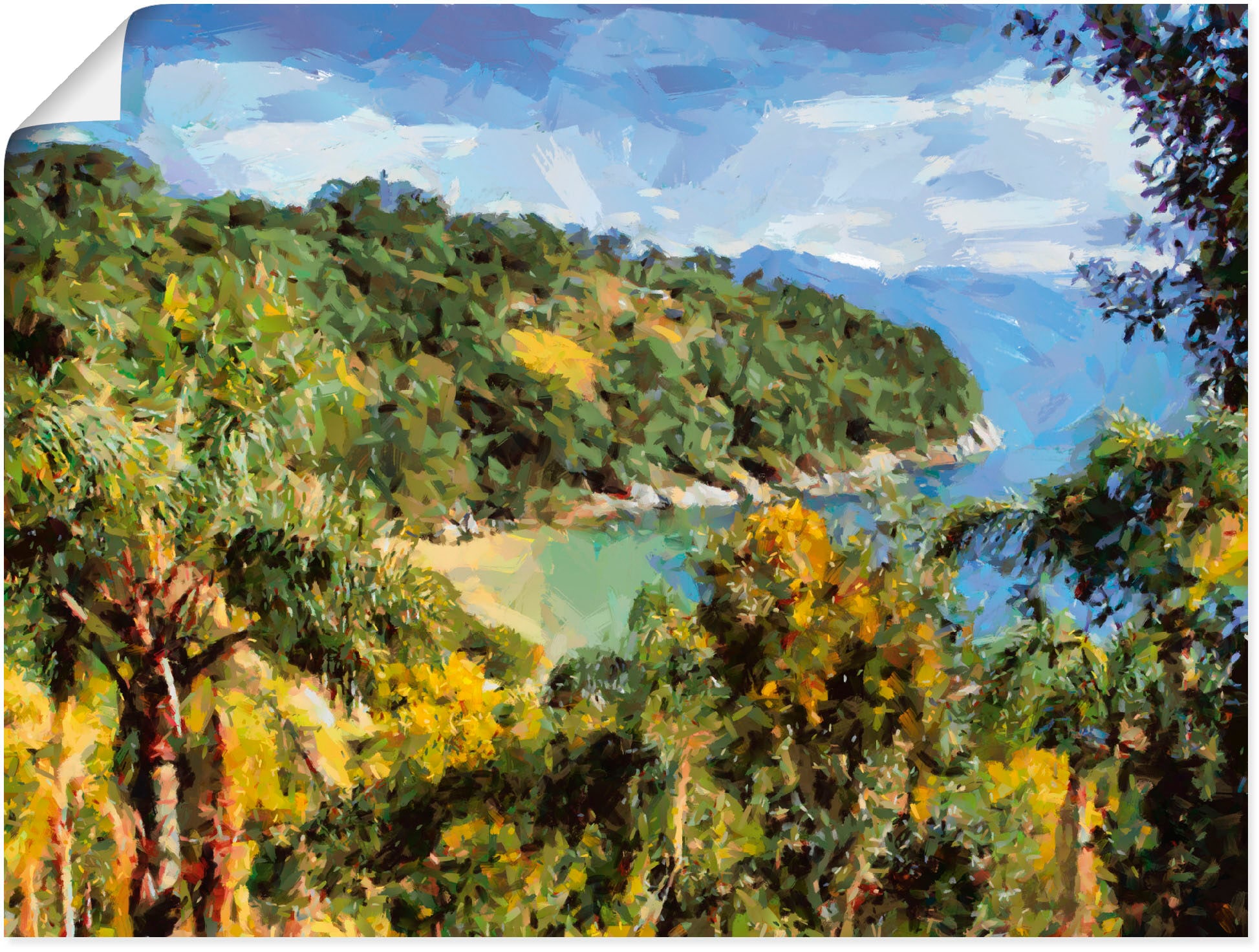 Artland Wandbild »Romantische Bucht II«, Meer Bilder, (1 St.), als Alubild,... kaufen