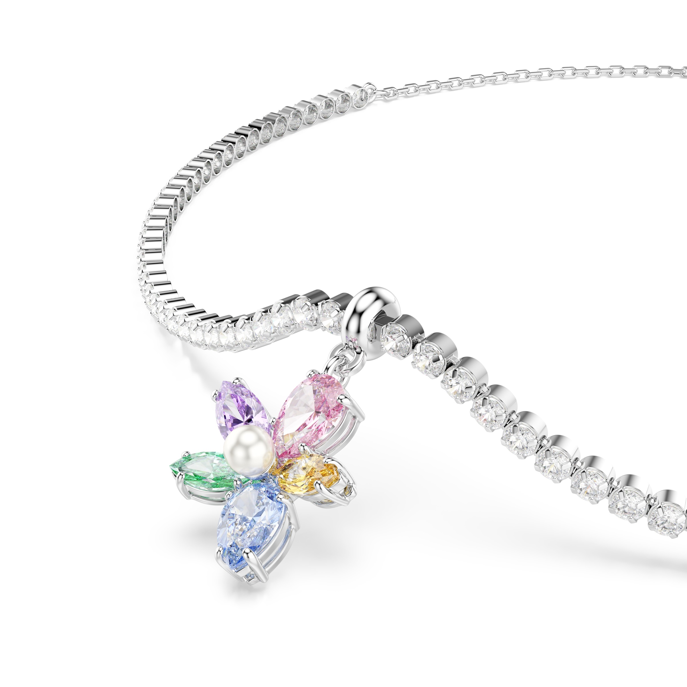 Swarovski Choker »Schmuck Geschenk 2026 CAPSULE Halskette« mit Swarovski® Kristall, Zirkonia (synth.) - mit Swarovski® Perle