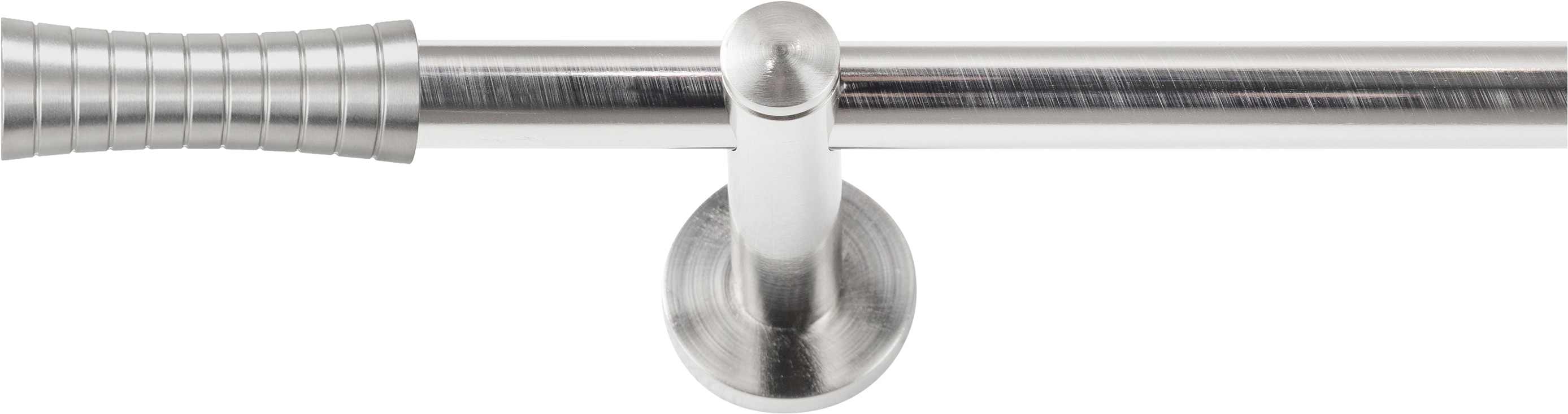 SN DECO GROUP Gardinenstange "Gardinenstange Nancy Ø 19 mm, 1-läufig, Fixmaß, verschraubt" Ø 19 mm Fixmaß;kürzbar