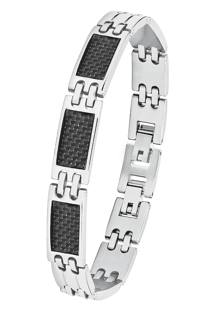 + Amor Carbon Armband ▷ »9352494«, kaufen Edelstahl | BAUR aus